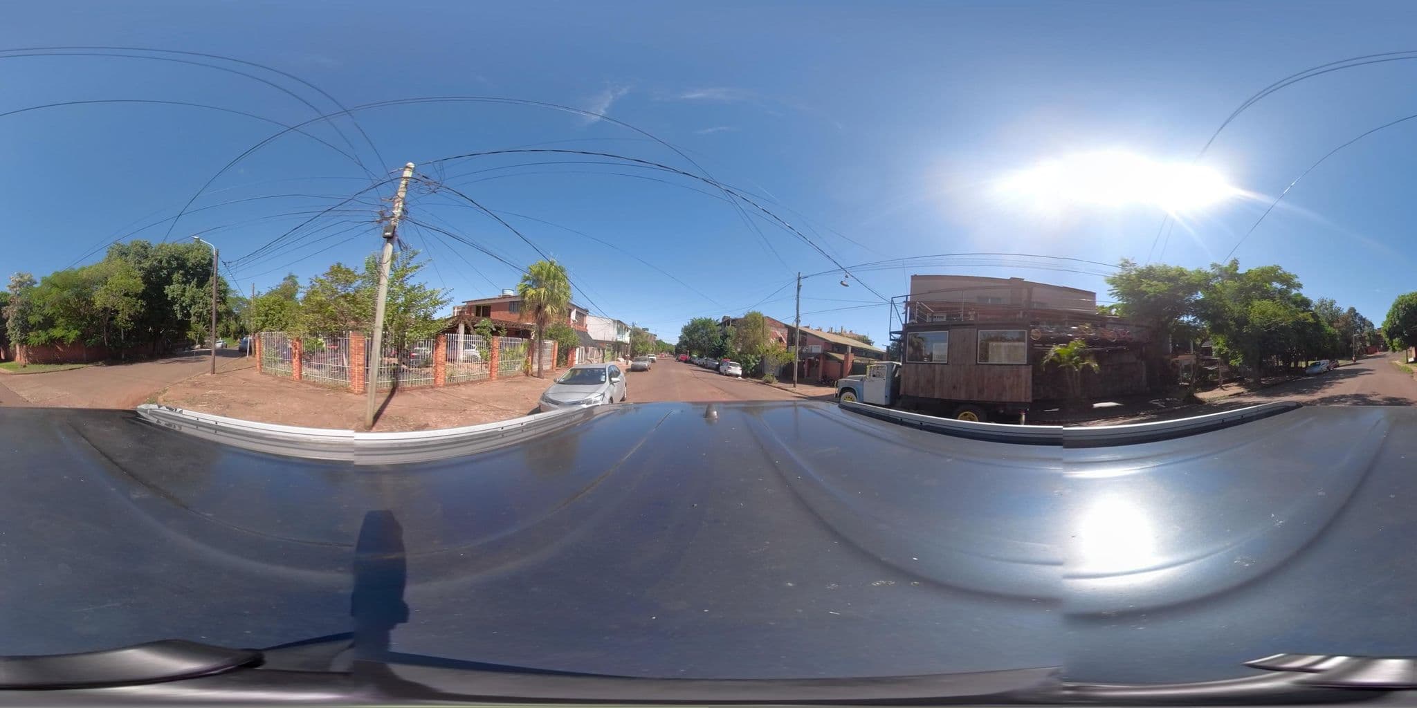 Street view near The HOST, Puerto Iguazú