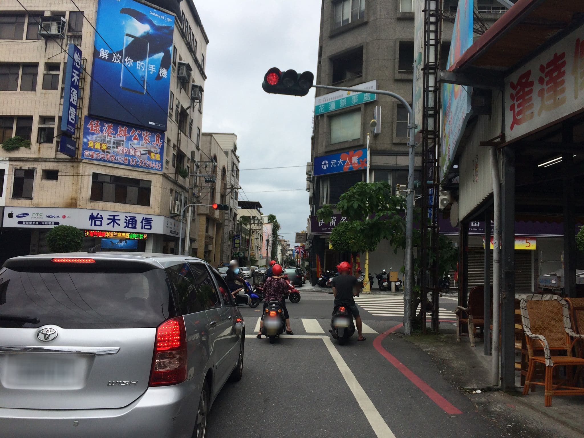 Street view near 定心閣民宿, Hualien City — © shangkuanlc (CC BY-SA · Mapillary)