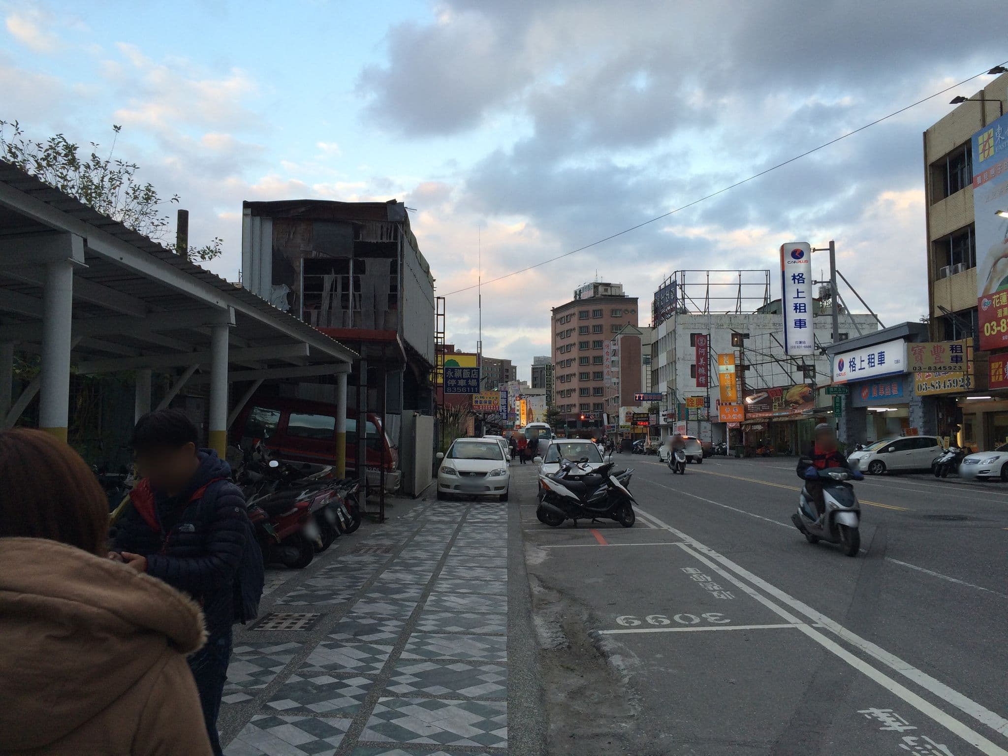 Street view near Meet 131 Hostel, Hualien City — © jeffwang (CC BY-SA · Mapillary)