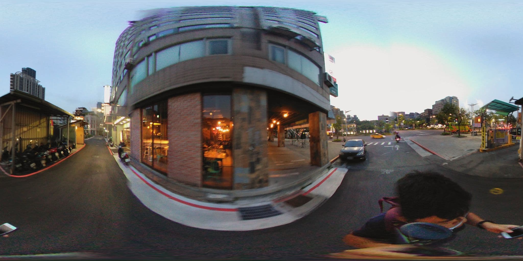 Street view near 金財神旅館, Taipei — © shangkuanlc (CC BY-SA · Mapillary)