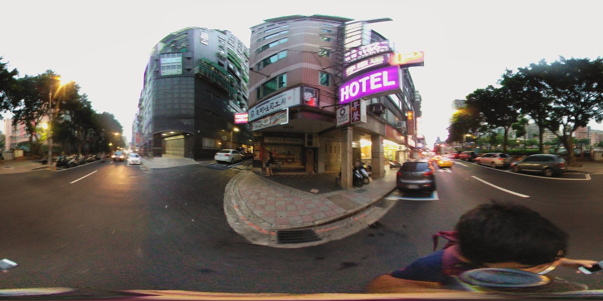 Street view near 百悅商務旅館 Pai Yueh Hotel, Taipei — © shangkuanlc (CC BY-SA · Mapillary)
