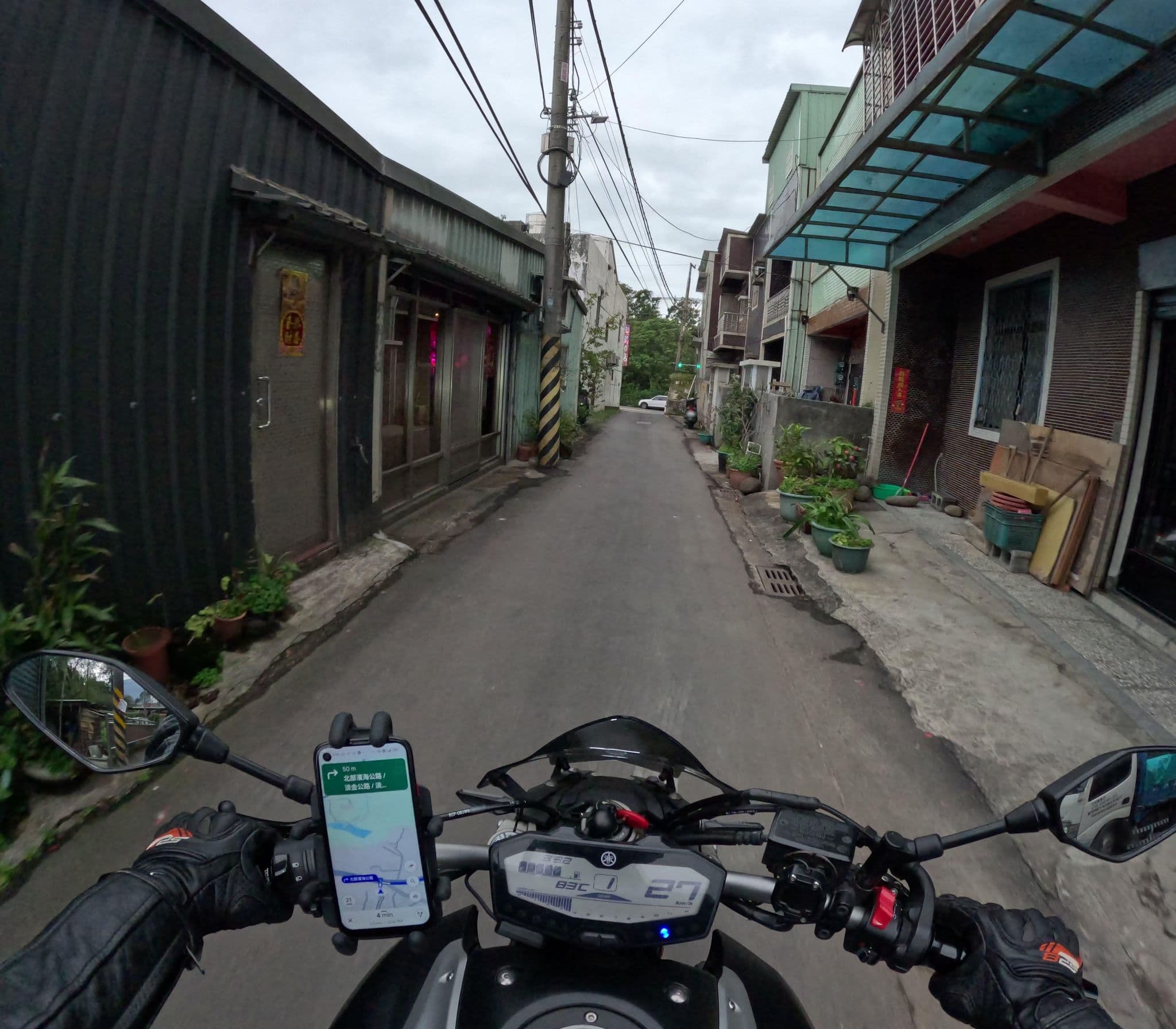 Street view near 福容溫泉會館, Danshui — © komali2 (CC BY-SA · Mapillary)