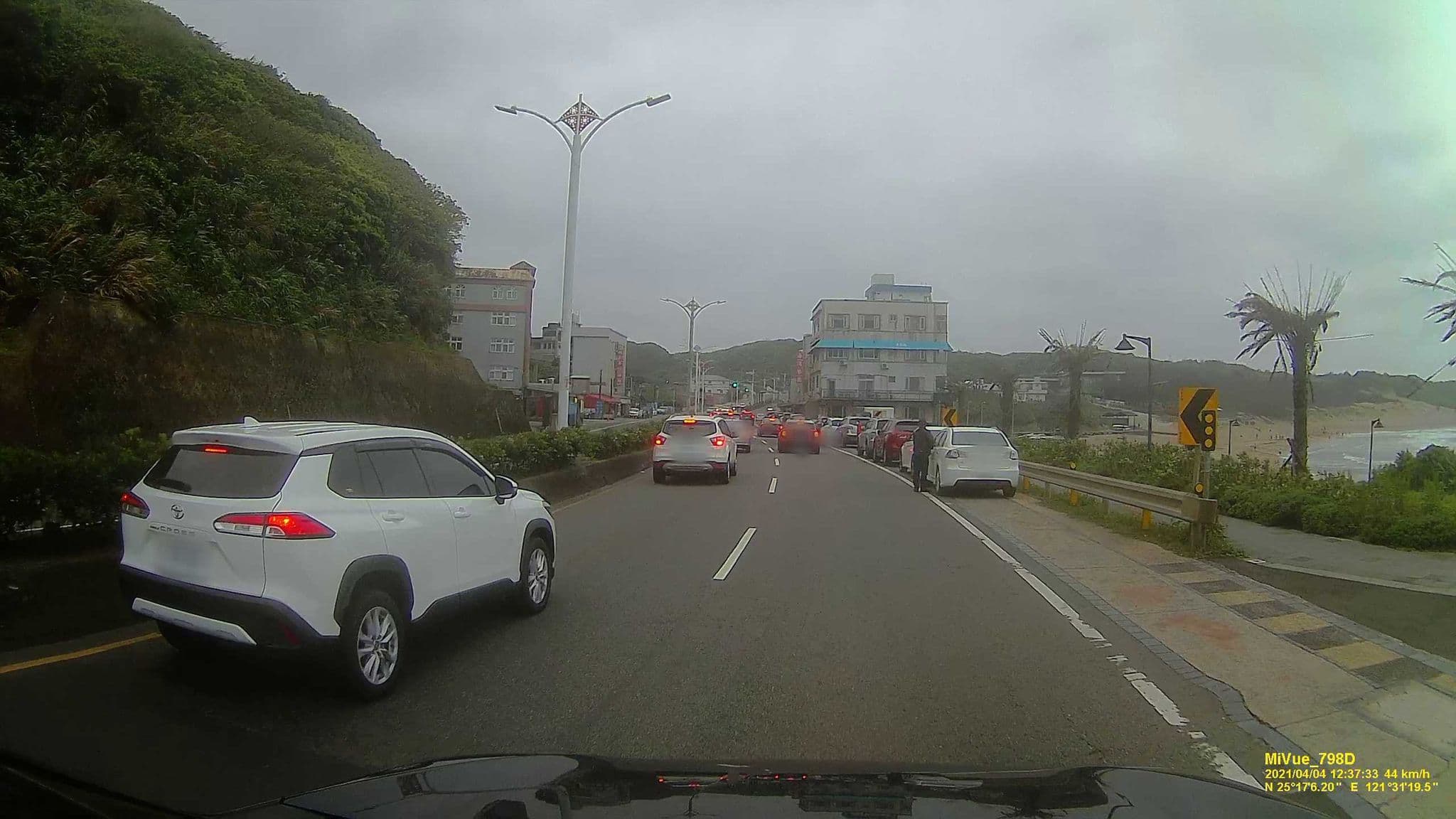 Street view near 沫藍棧, Sanzhi — © hcyen (CC BY-SA · Mapillary)