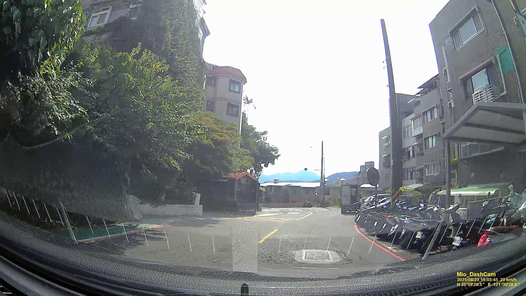 Street view near C+ Roomshare studio, Danshui — © hcyen (CC BY-SA · Mapillary)