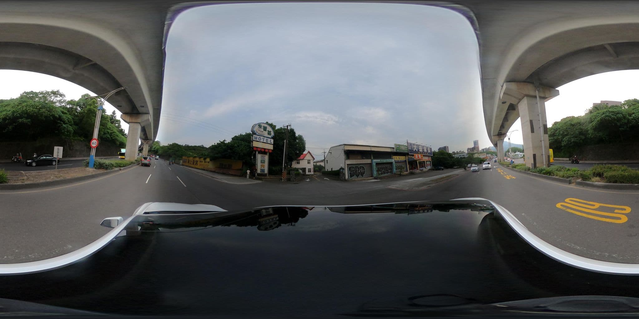 Street view near 米蘭莊汽車旅館, Danshui — © lisbethw1130 (CC BY-SA · Mapillary)