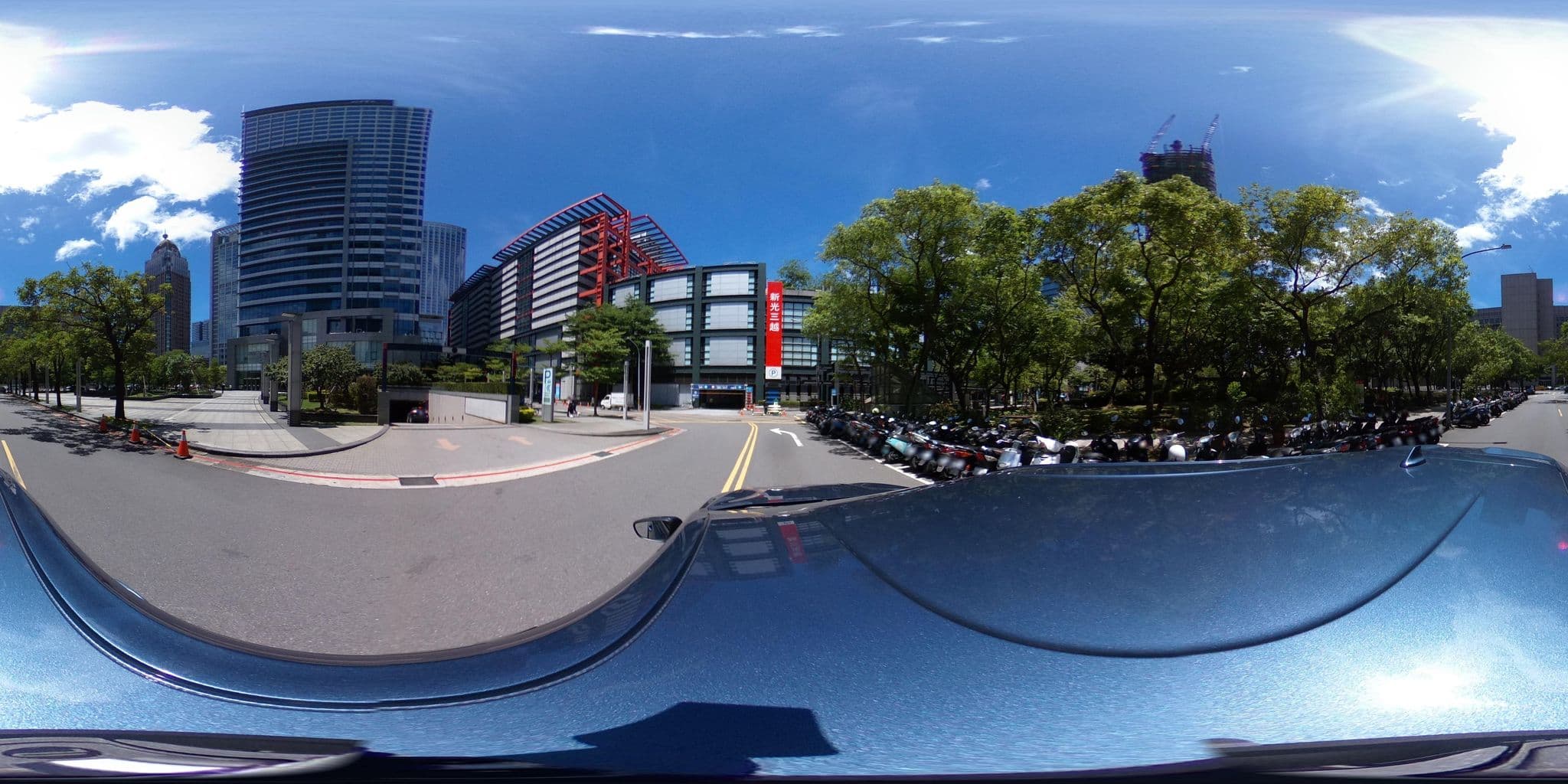 Street view near 寒舍艾麗酒店總統套房, Taipei — © irvinfly (CC BY-SA · Mapillary)