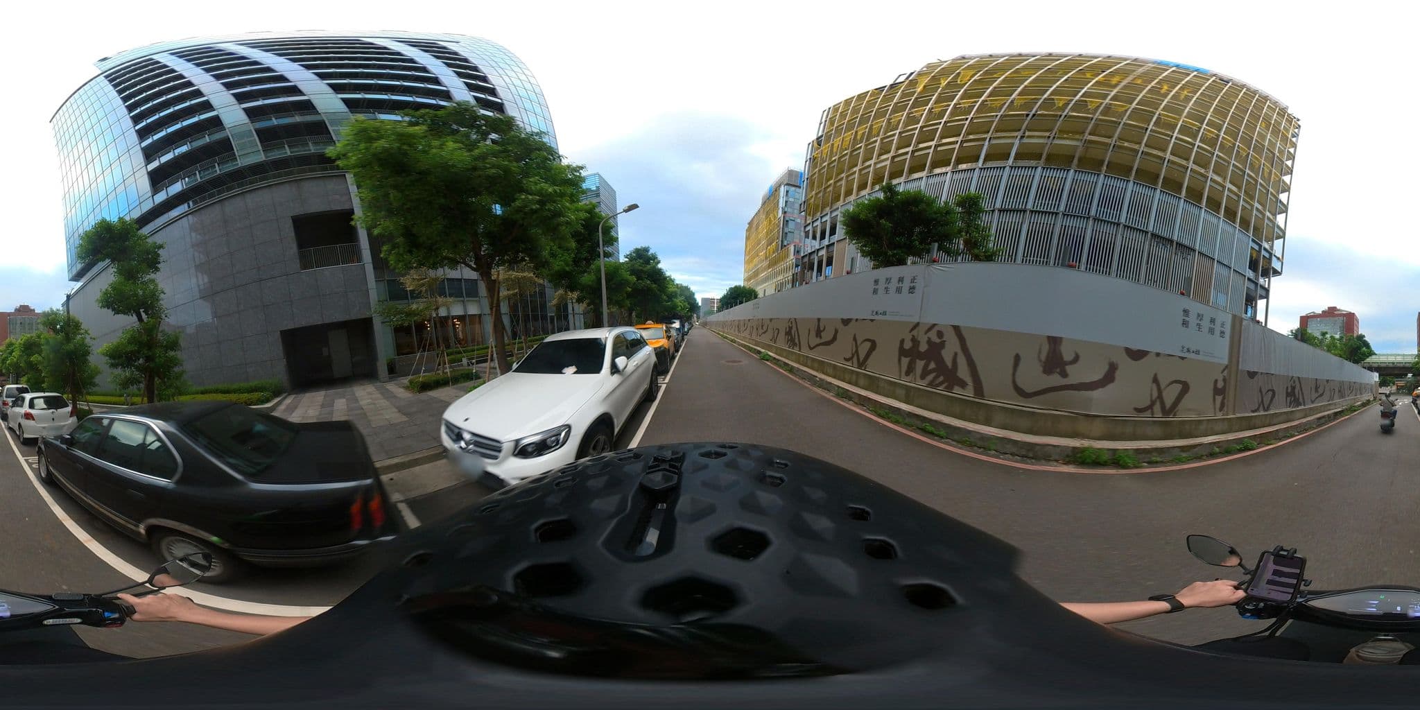 Street view near 臺北國泰萬怡酒店, Taipei — © irvinfly (CC BY-SA · Mapillary)