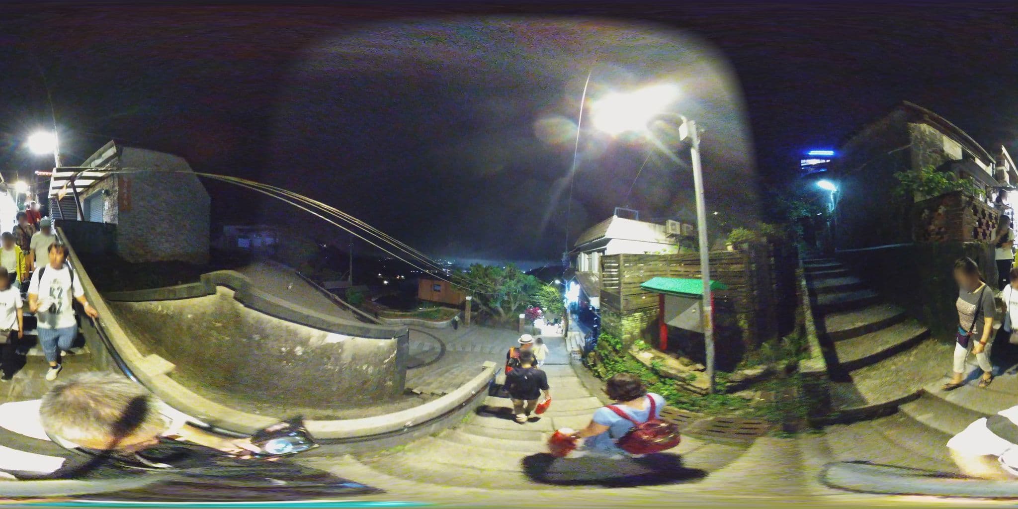 Street view near 九份洞天閣, Jiufen — © harimawood (CC BY-SA · Mapillary)