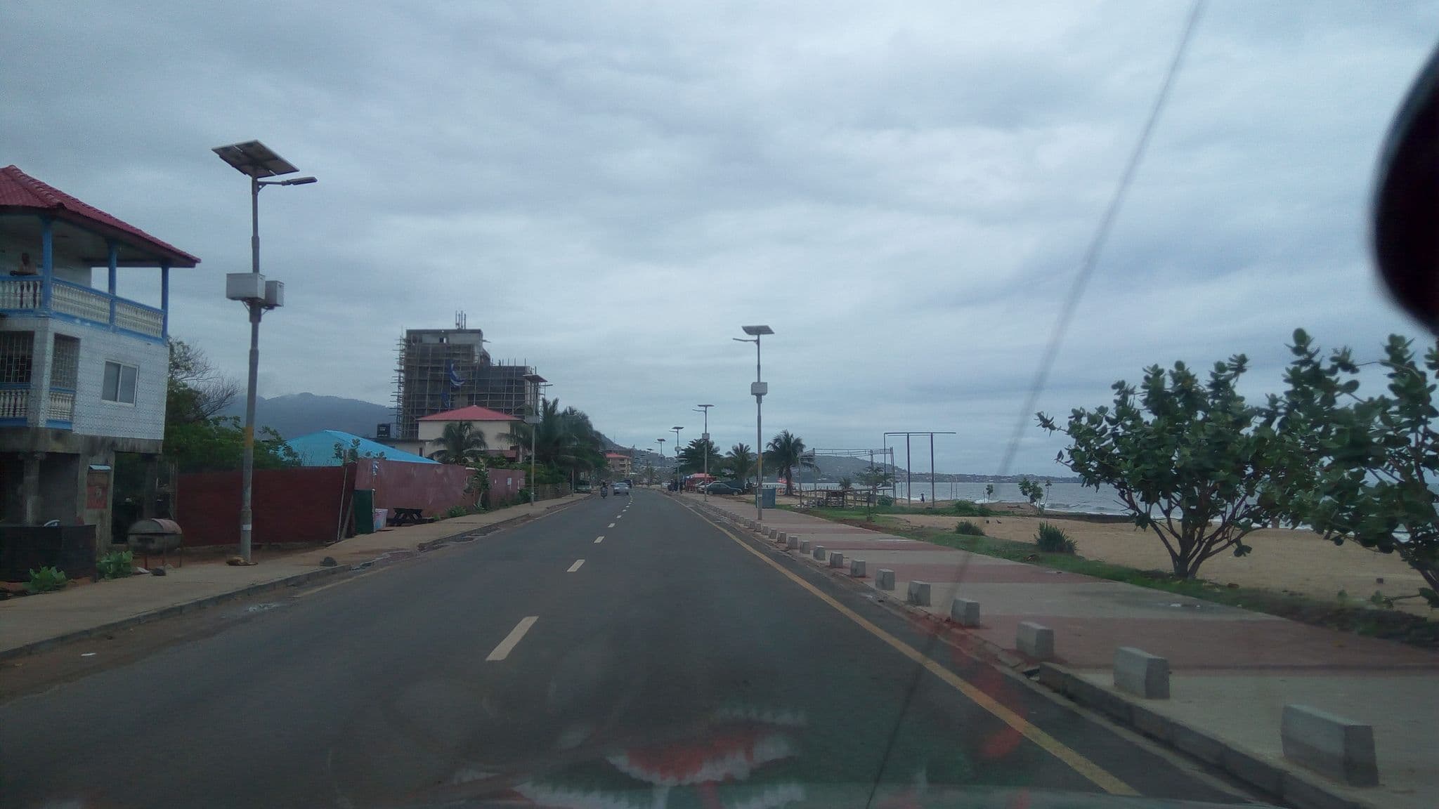 Street view near Taia Resort, Freetown — © roadroid (CC BY-SA · Mapillary)