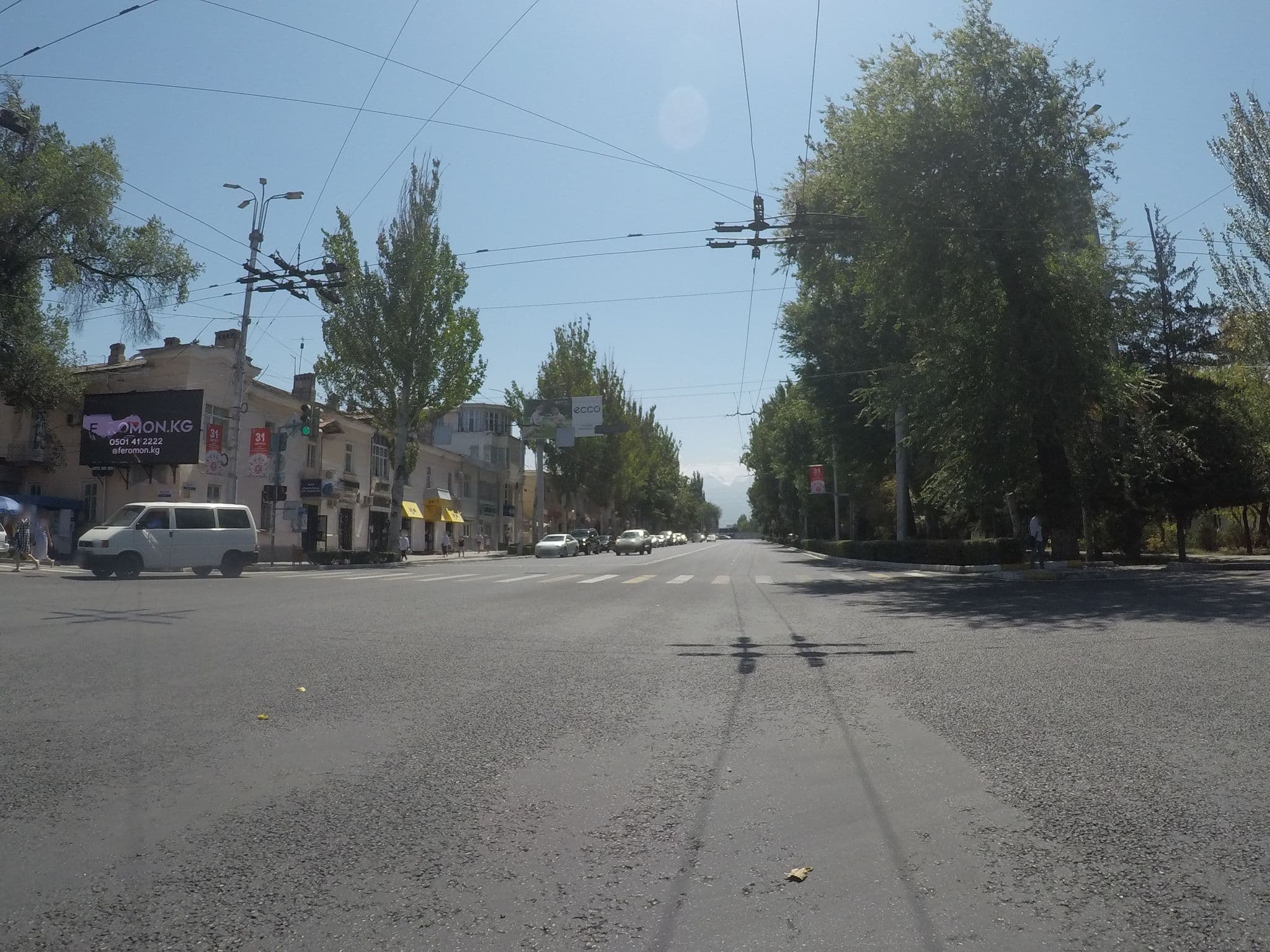 Street view near Кыргыз Алтын, Bishkek — © chrisbeddow (CC BY-SA · Mapillary)