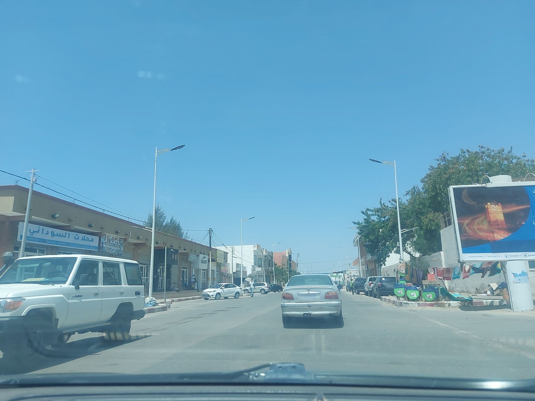Street view near New rest Hotel, Tevragh Zeina — © vetah20 (CC BY-SA · Mapillary)