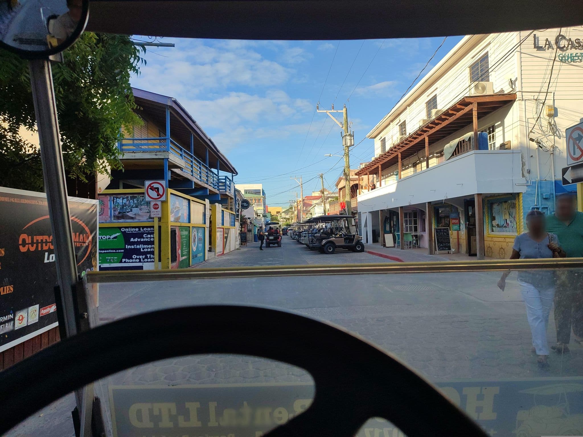 Street view near Best Western Belize Biltmore, San Pedro — © charlieplett (CC BY-SA · Mapillary)