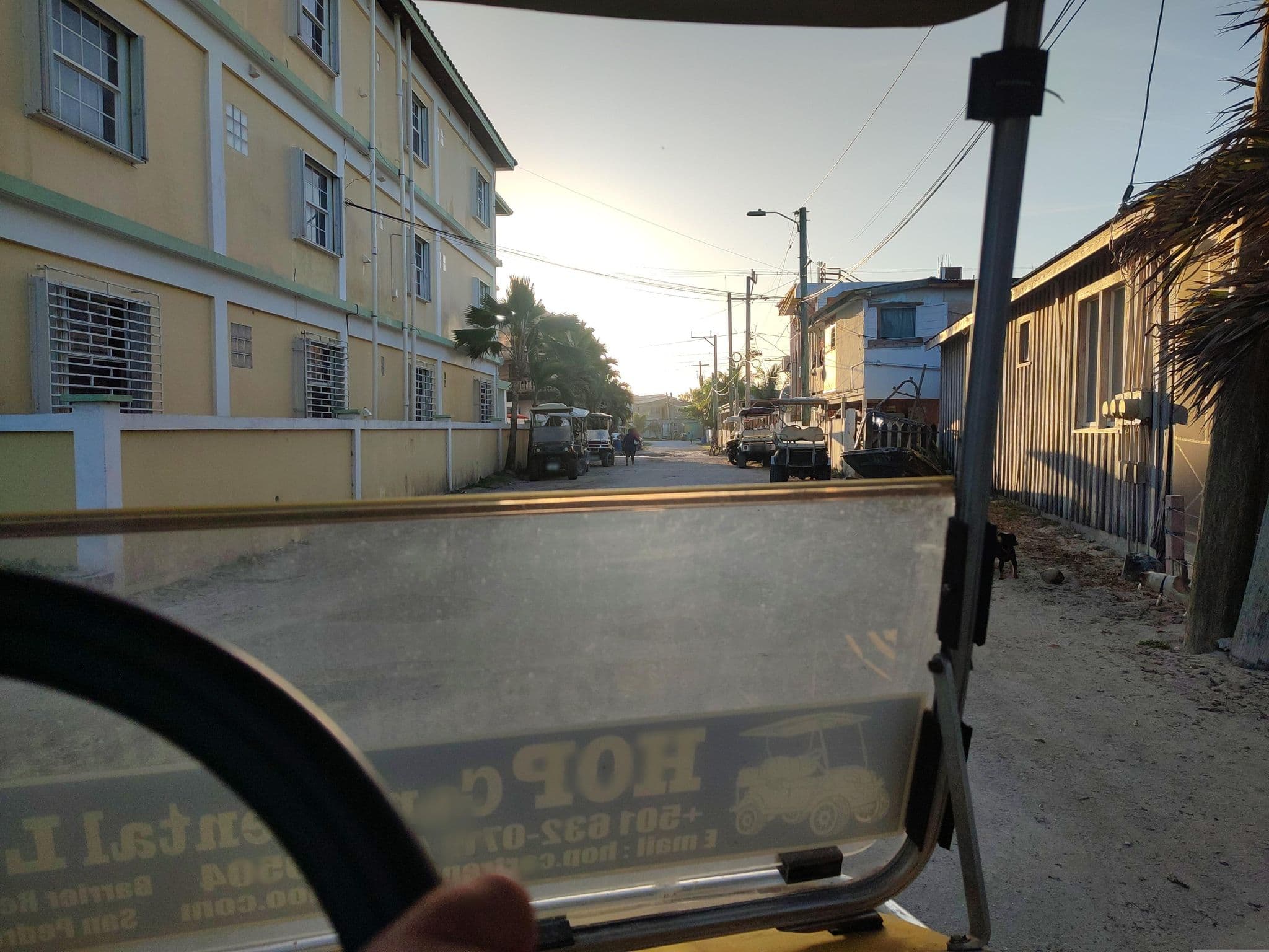 Street view near Belize Resorts, San Pedro — © charlieplett (CC BY-SA · Mapillary)