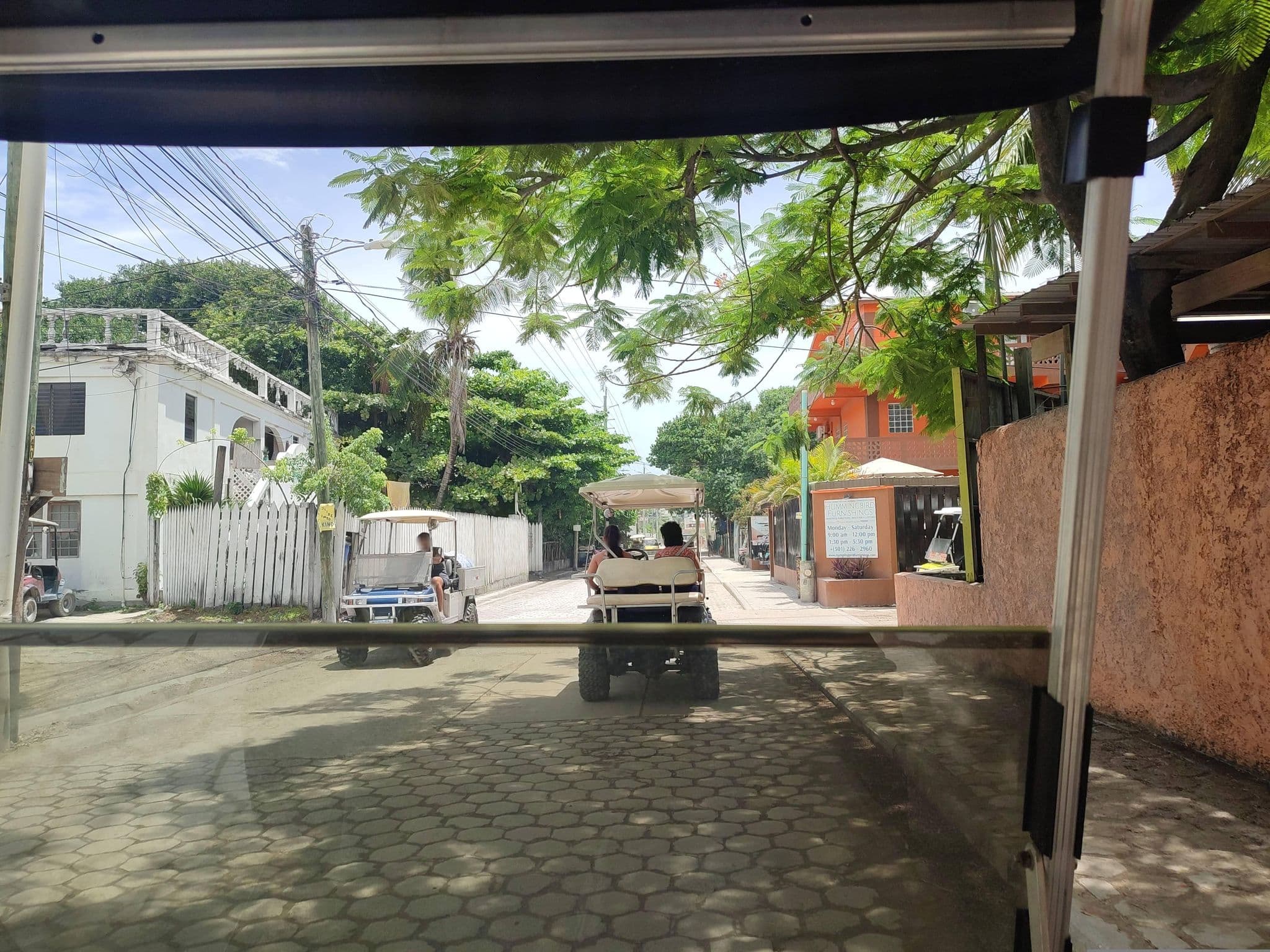 Street view near Hummingbird Suites, San Pedro — © charlieplett (CC BY-SA · Mapillary)