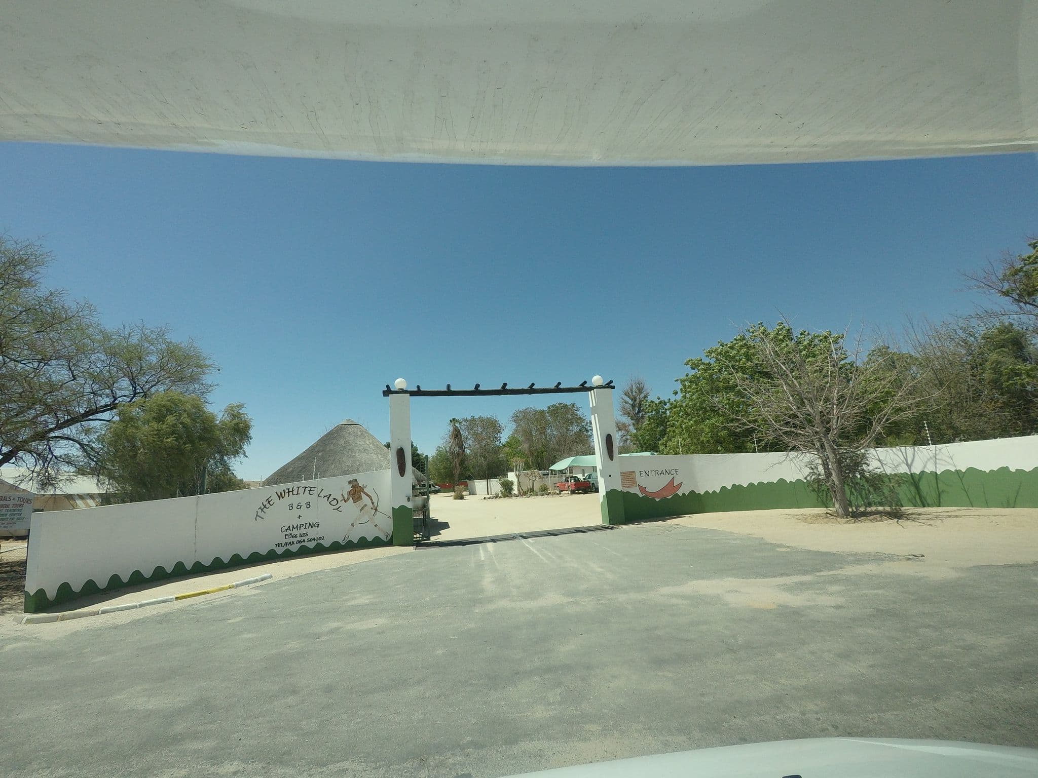 Street view near White Lady B&B, Uis — © tallguy (CC BY-SA · Mapillary)