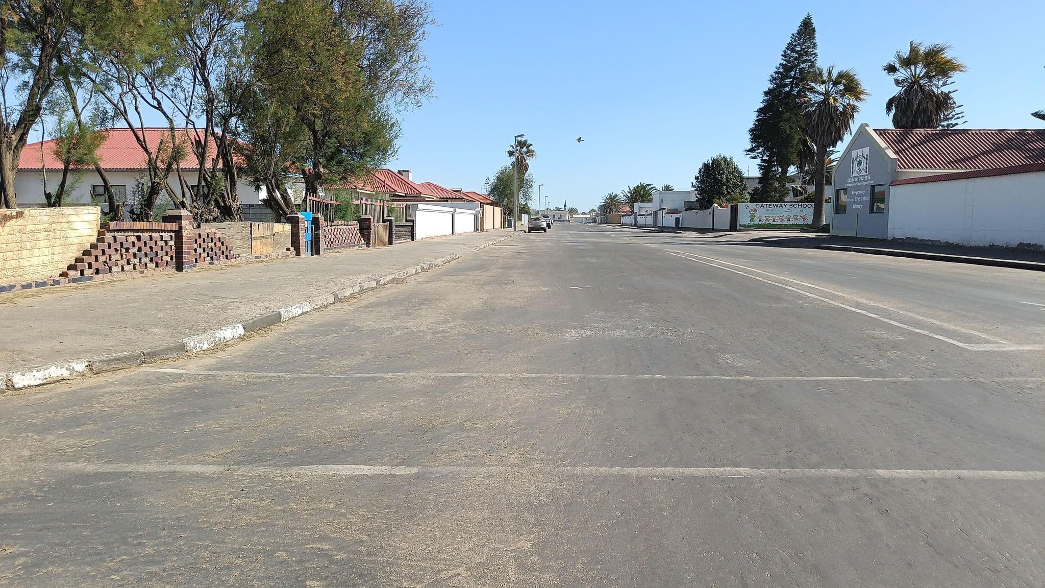 Street view near Kandali Court, Walvis Bay — © sedrubal (CC BY-SA · Mapillary)