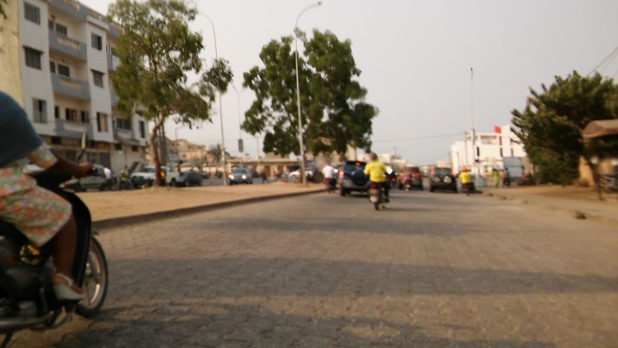 Street view near Plazza Hotel, Cotonou — © saliousoft (CC BY-SA · Mapillary)