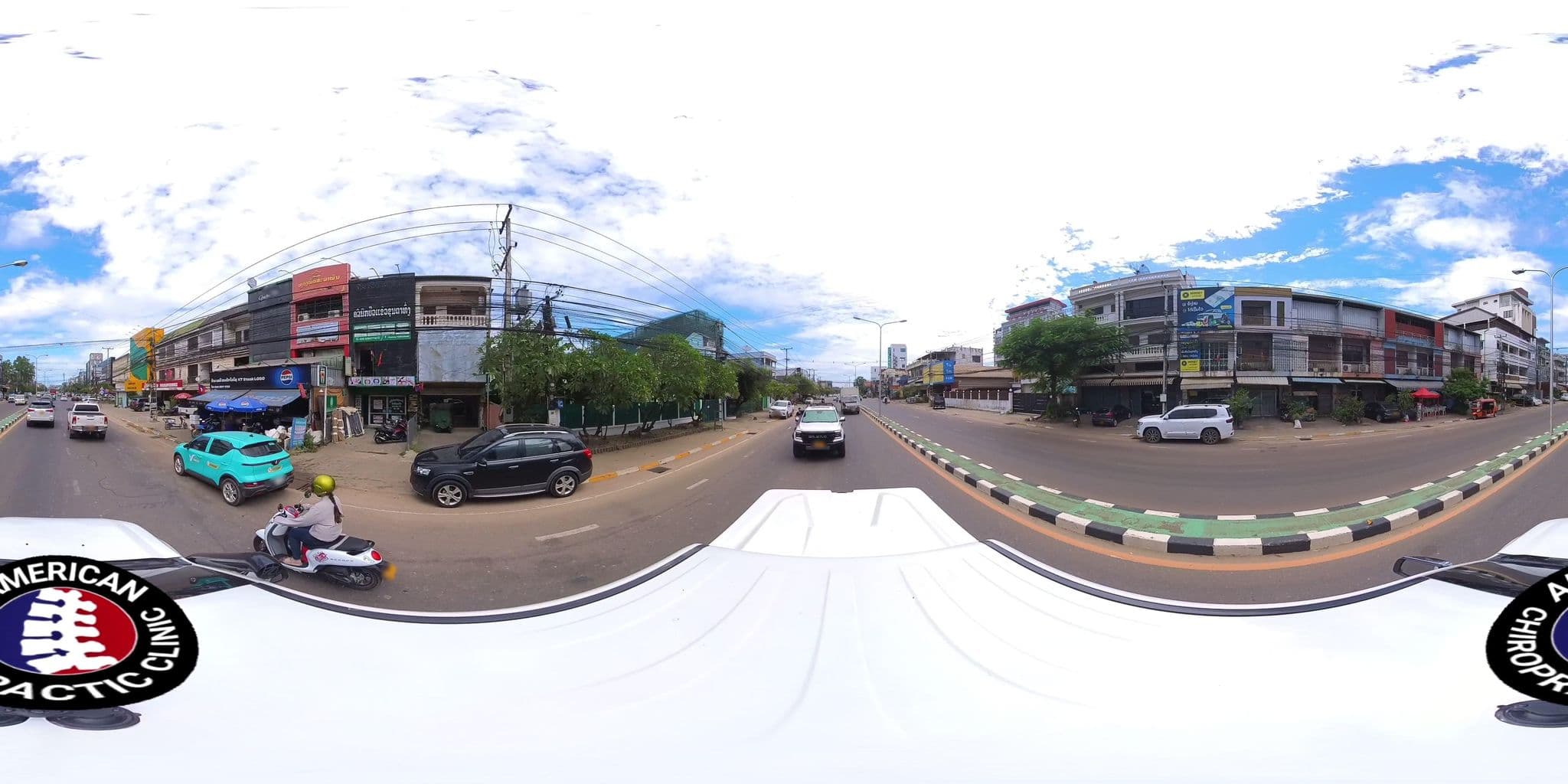Street view near ແສງຕາເວັນອະພັດເມັ້ນ, Vientiane — © DrLogan (CC BY-SA · Mapillary)