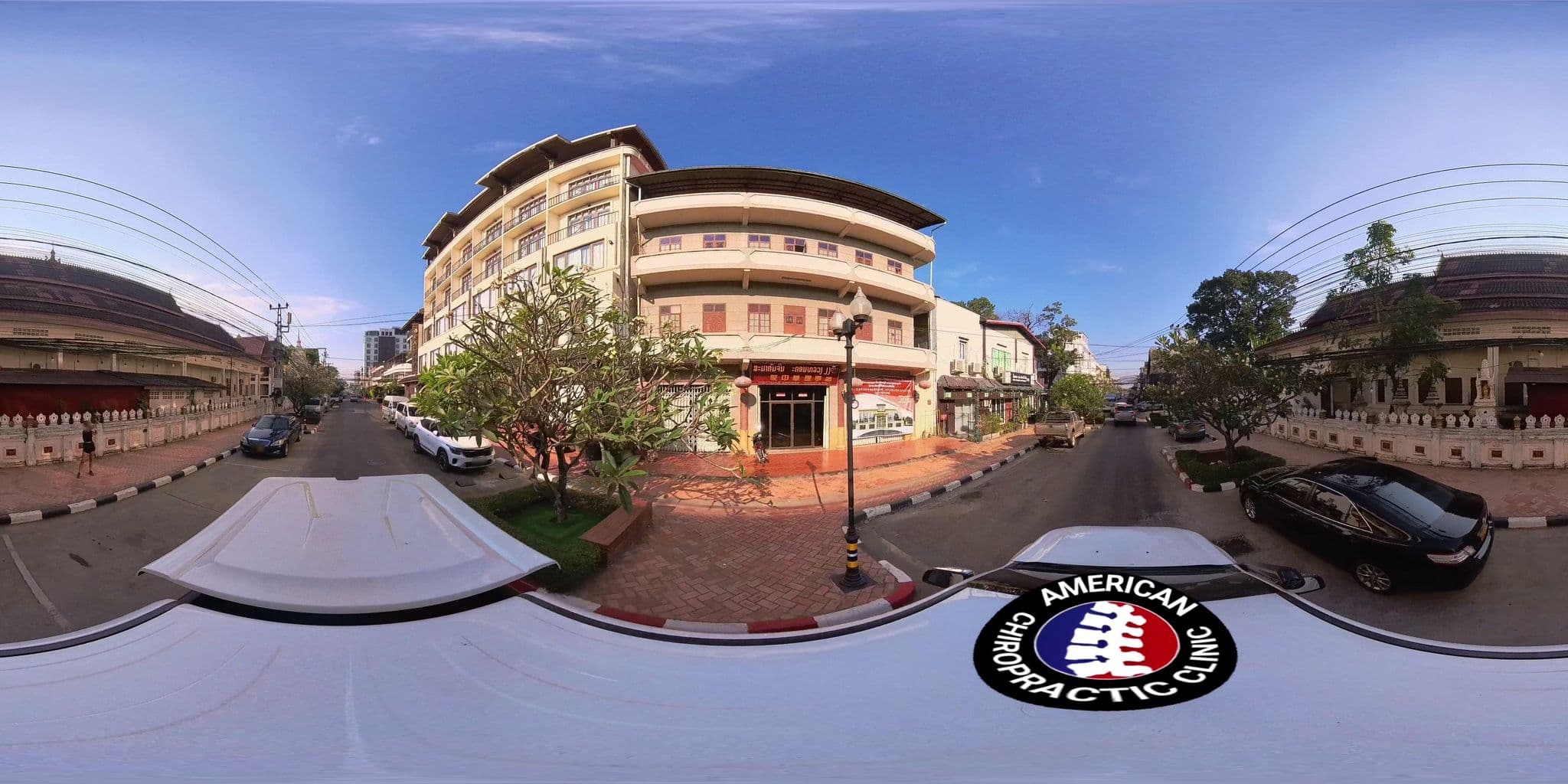 Street view near Sarana, Vientiane — © DrLogan (CC BY-SA · Mapillary)