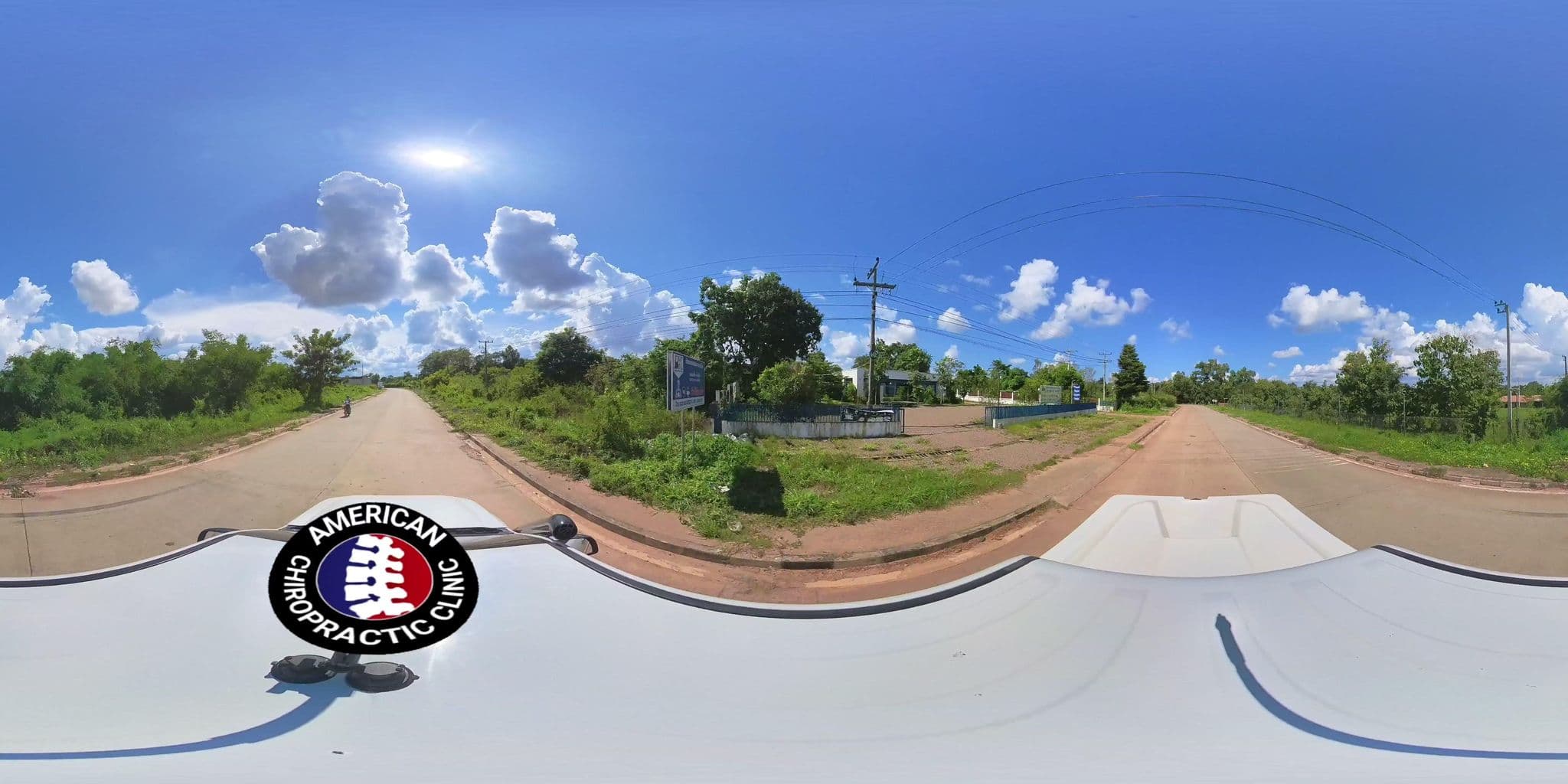 Street view near Bk Restaurant & Guesthouse, Vientiane — © DrLogan (CC BY-SA · Mapillary)