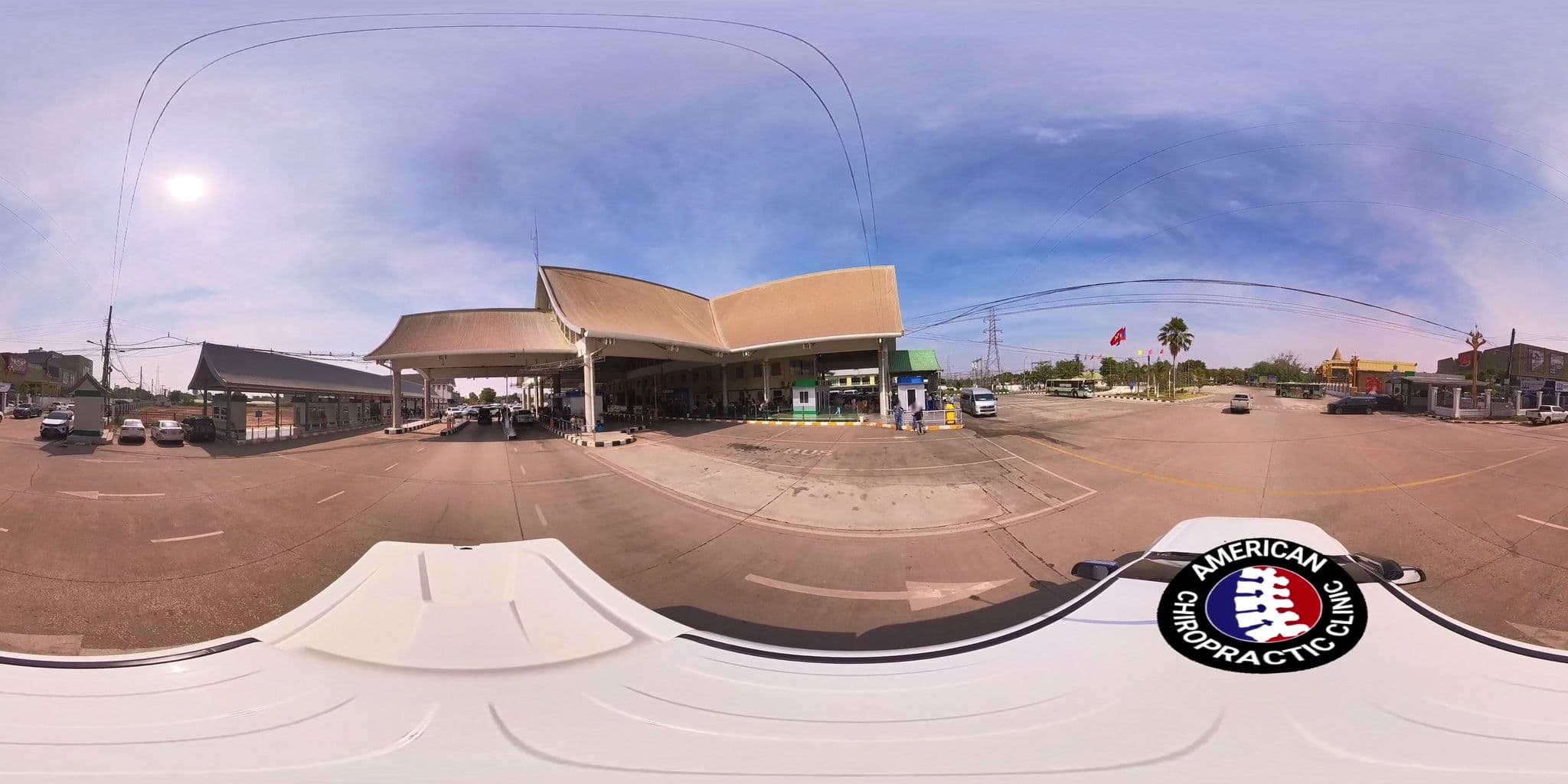 Street view near โรงแรมแม่โขงซันชายน์, Vientiane — © DrLogan (CC BY-SA · Mapillary)