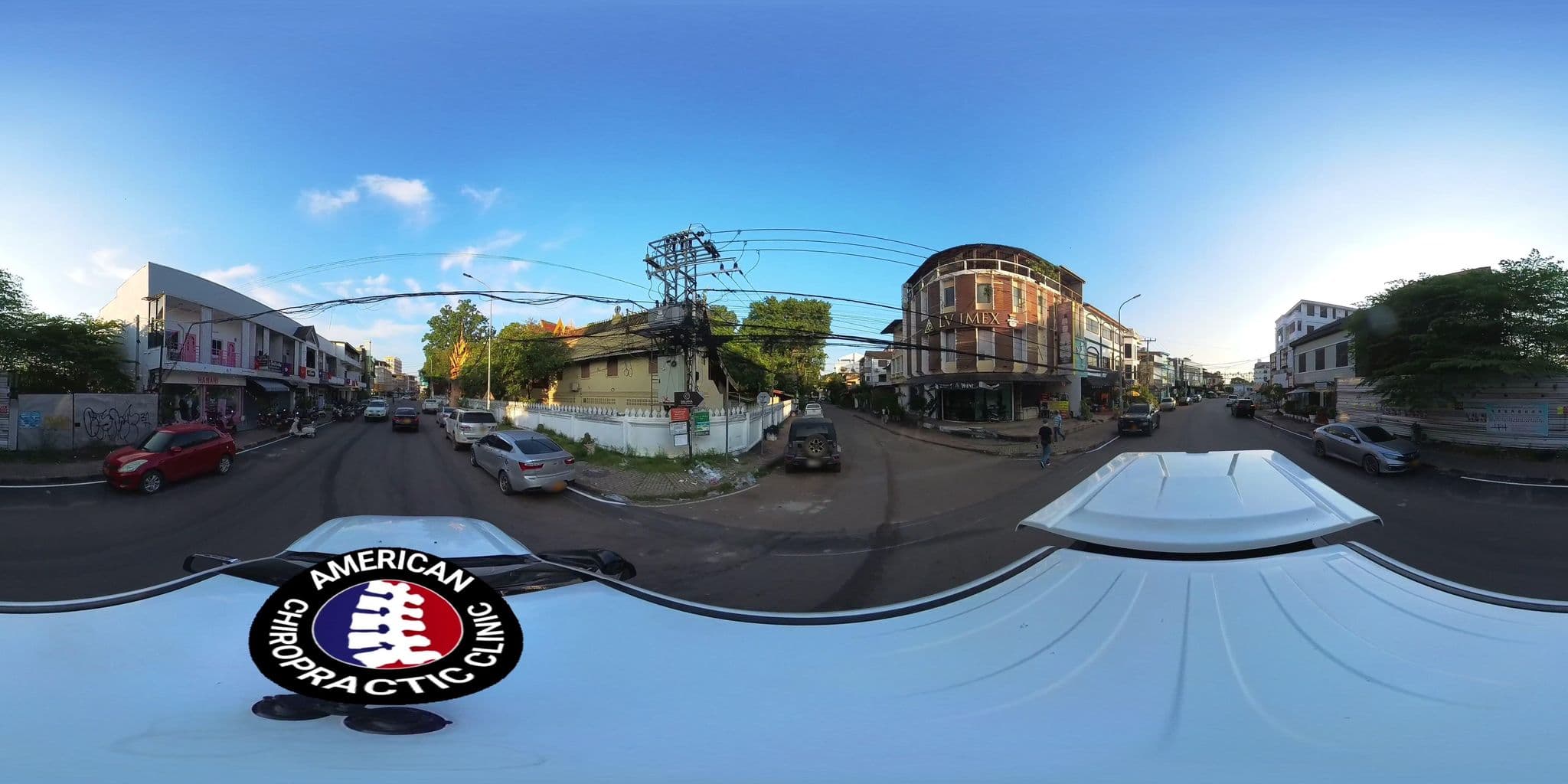 Street view near Phoxay Hotel Vientiane, Vientiane — © DrLogan (CC BY-SA · Mapillary)