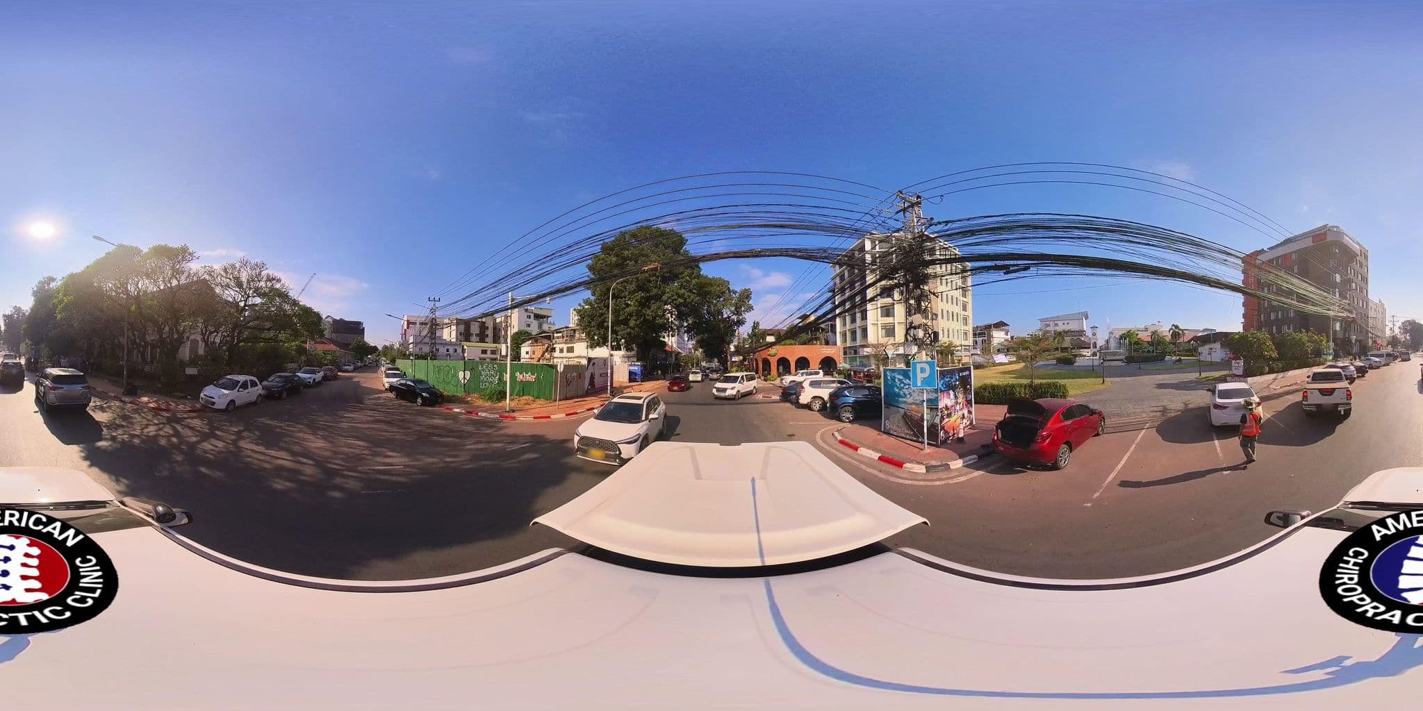 Street view near Cosi Vientiane Nam Phu, Vientiane — © DrLogan (CC BY-SA · Mapillary)