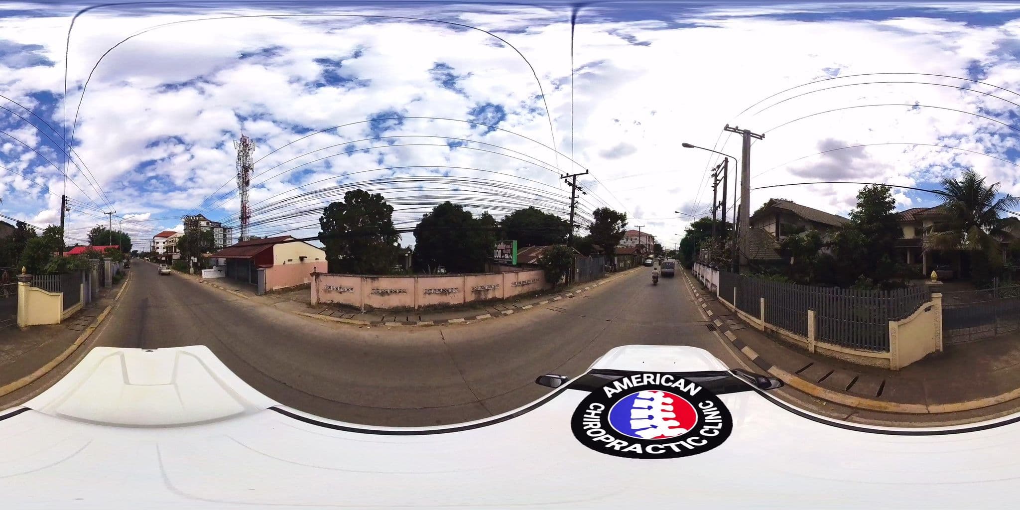Street view near Vansana Nam ngum Hotel Vientiane, Vientiane — © DrLogan (CC BY-SA · Mapillary)