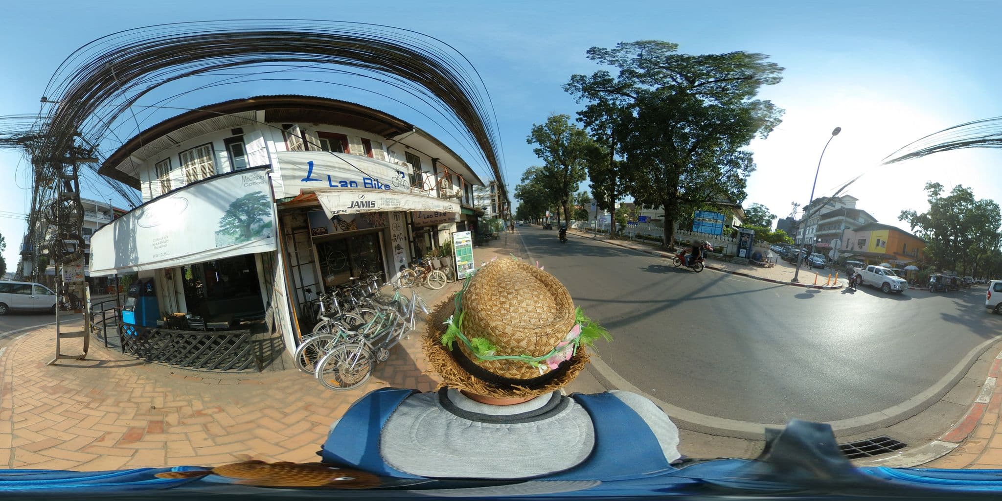 Street view near Fahsai Guest House, Vientiane — © garok (CC BY-SA · Mapillary)