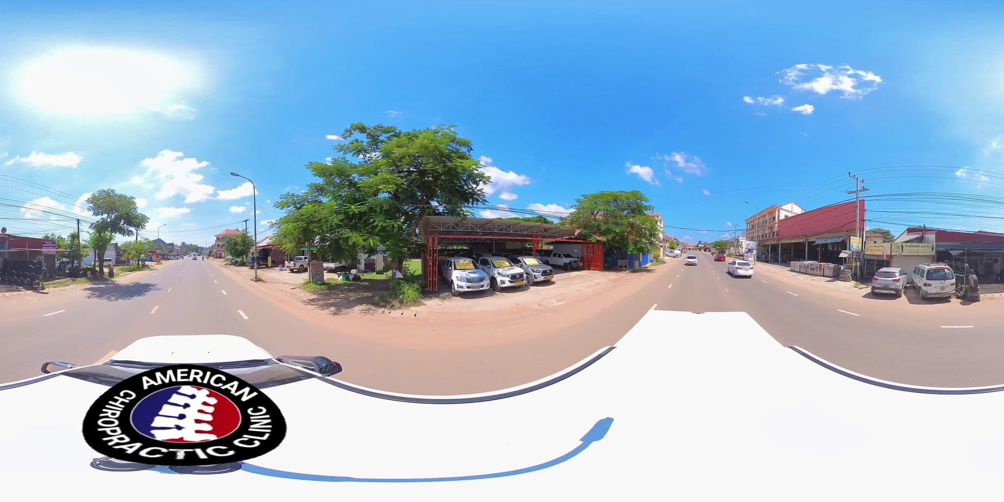 Street view near Hotel Douang Pra Seuth, Vientiane — © DrLogan (CC BY-SA · Mapillary)