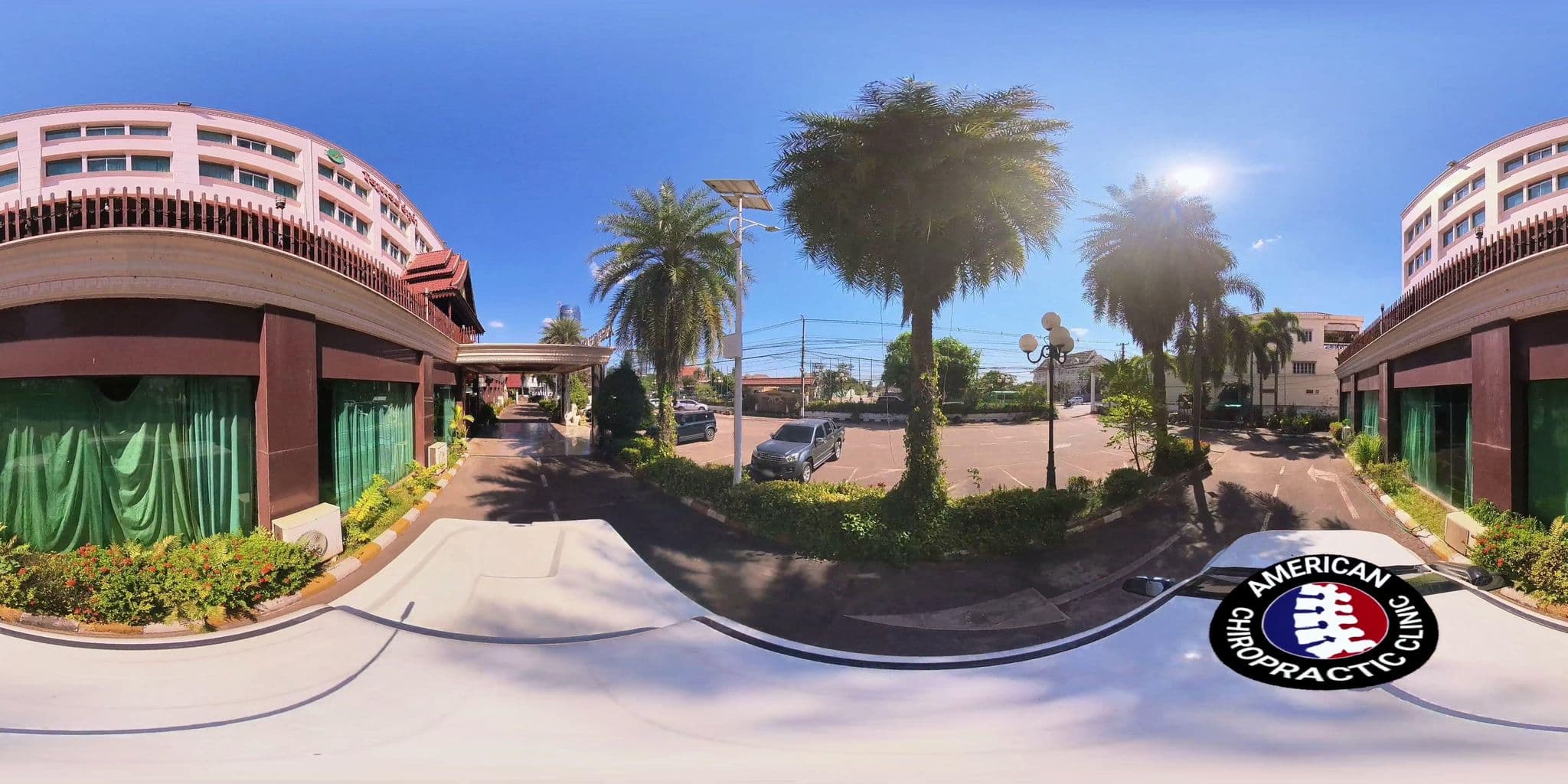 Street view near Angkham Hotel,Vientiane,Lao, Vientiane — © DrLogan (CC BY-SA · Mapillary)