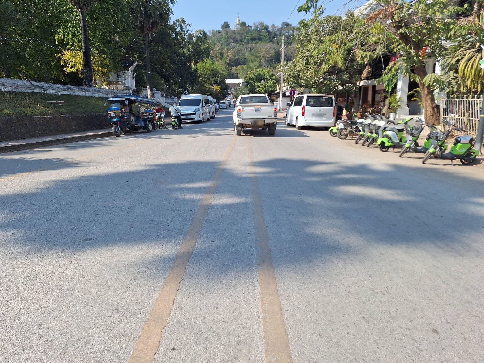 Street view near Villa Sayada, Luang Prabang — © Oby (CC BY-SA · Mapillary)