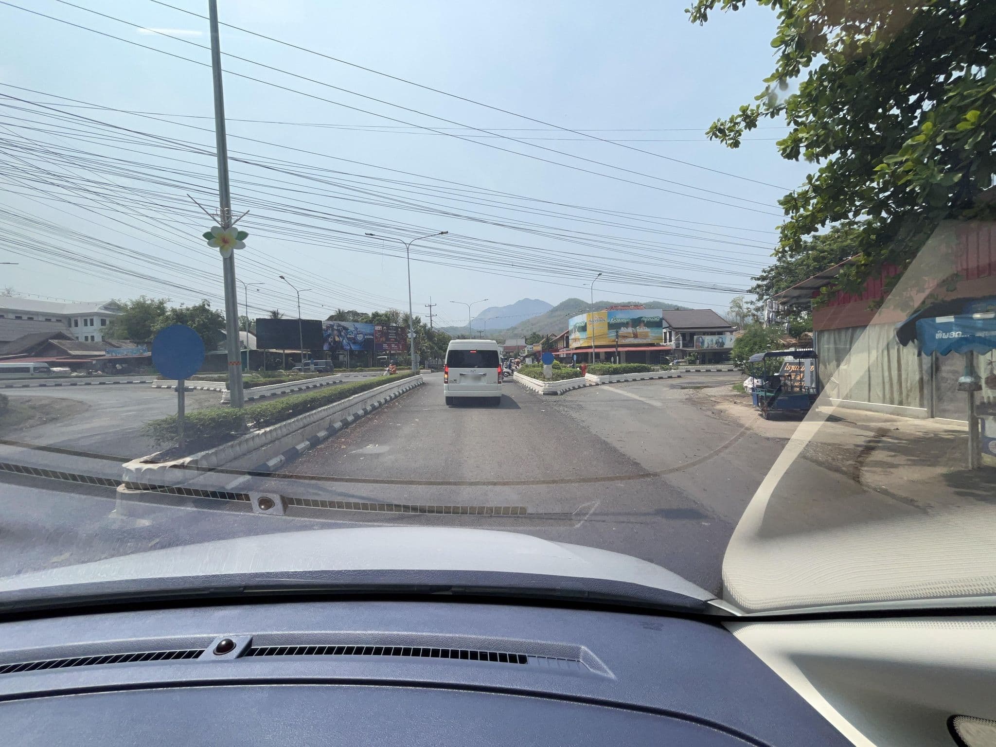 Street view near Hotel De Lyon, Luang Prabang — © naokiosaka (CC BY-SA · Mapillary)