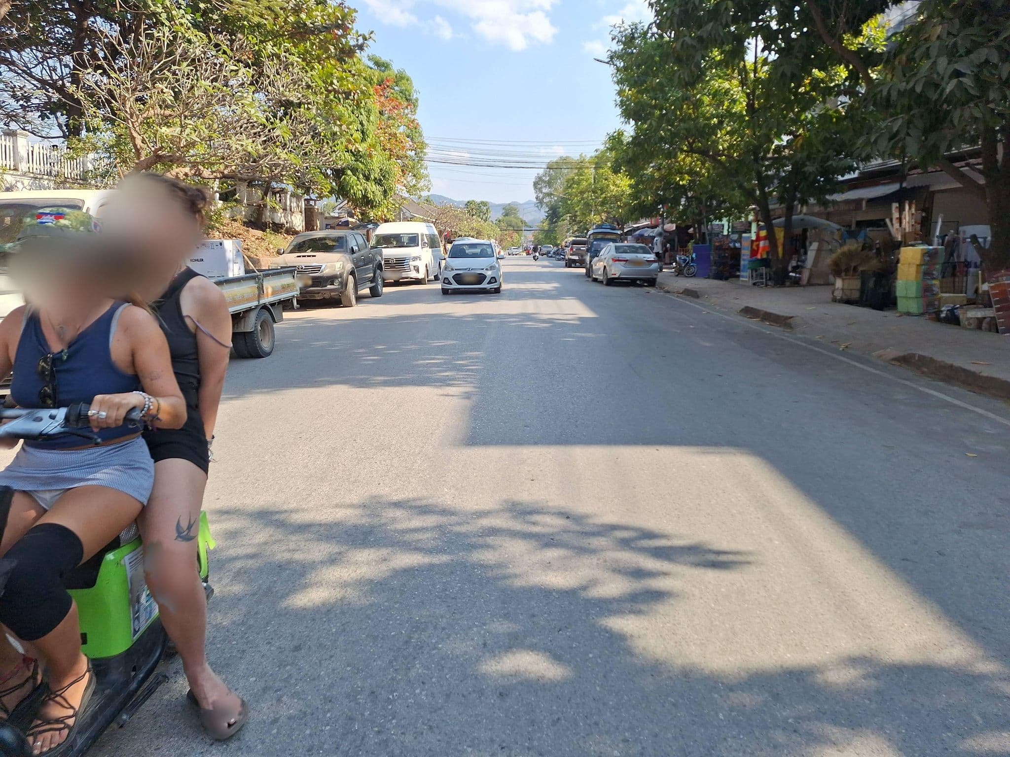 Street view near Baan Pila, Luang Prabang — © Oby (CC BY-SA · Mapillary)