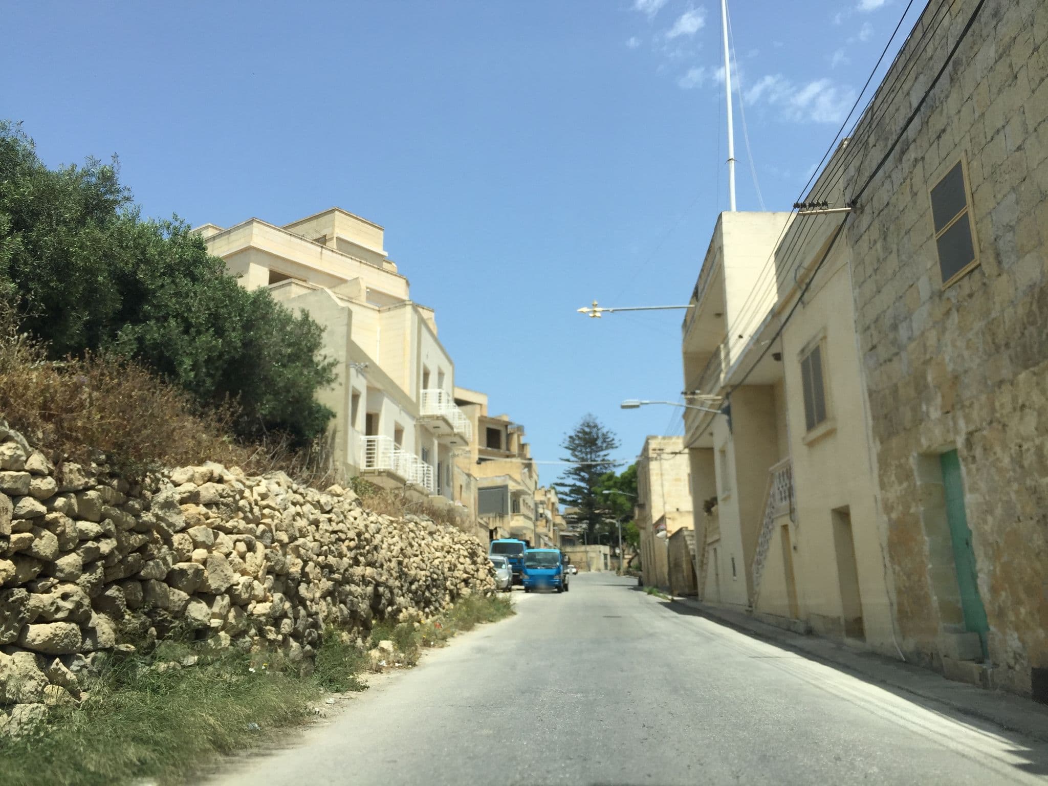 Street view near Anna Karistu Accomodation, Kerċem — © richlv (CC BY-SA · Mapillary)