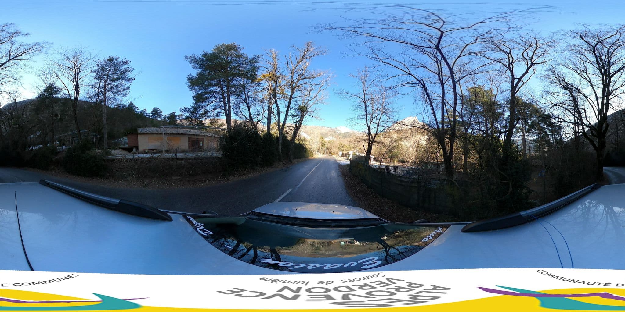Street view near Huttopia Gorges du Verdon, Montferrat — © ccapv_germain (CC BY-SA · Mapillary)