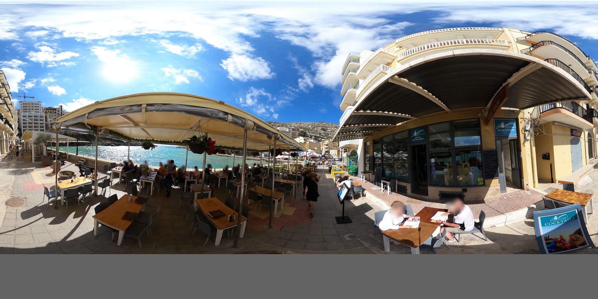 Street view near Xlendi Hotel, Kerċem — © richlv (CC BY-SA · Mapillary)