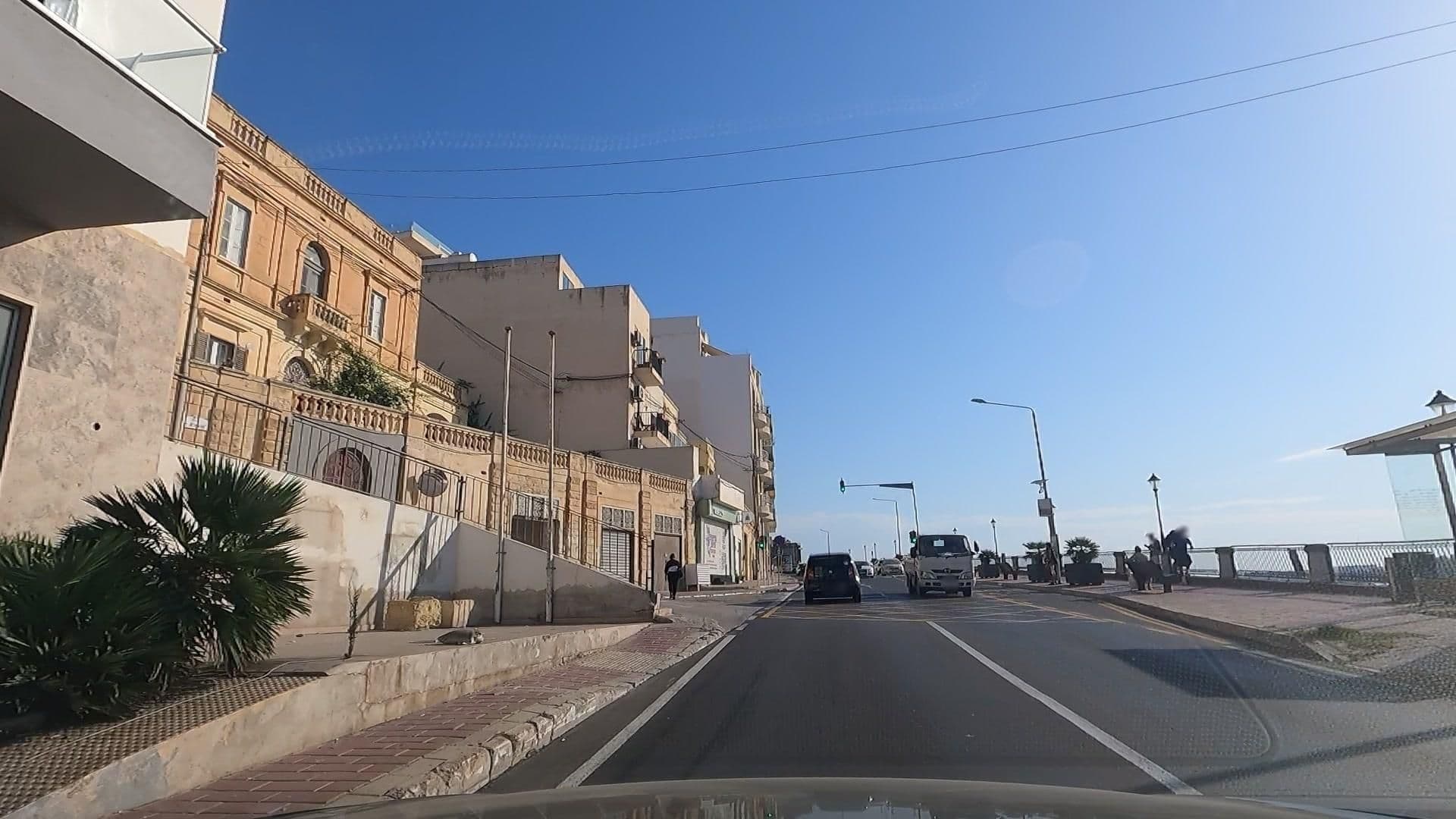 Street view near Porto del Sol Restaurant & Guest House, Mellieħa — © jvertlberg (CC BY-SA · Mapillary)