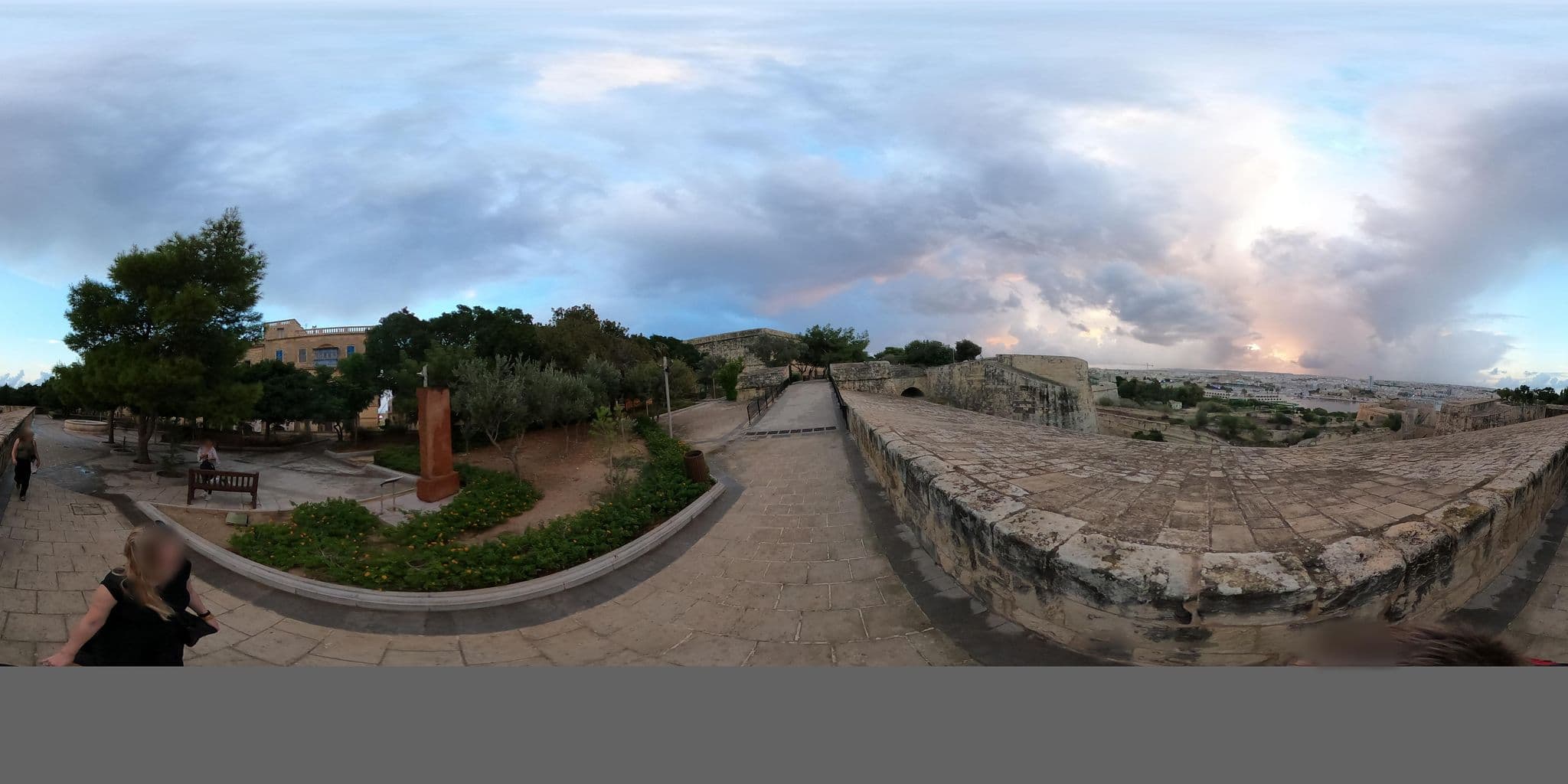 Street view near Shazan Valletta, Floriana — © richlv (CC BY-SA · Mapillary)