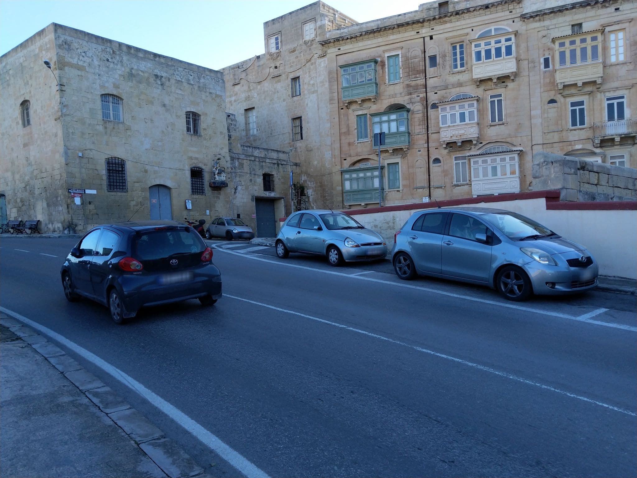 Street view near Harbor Gem, Valletta — © hieronymousch (CC BY-SA · Mapillary)