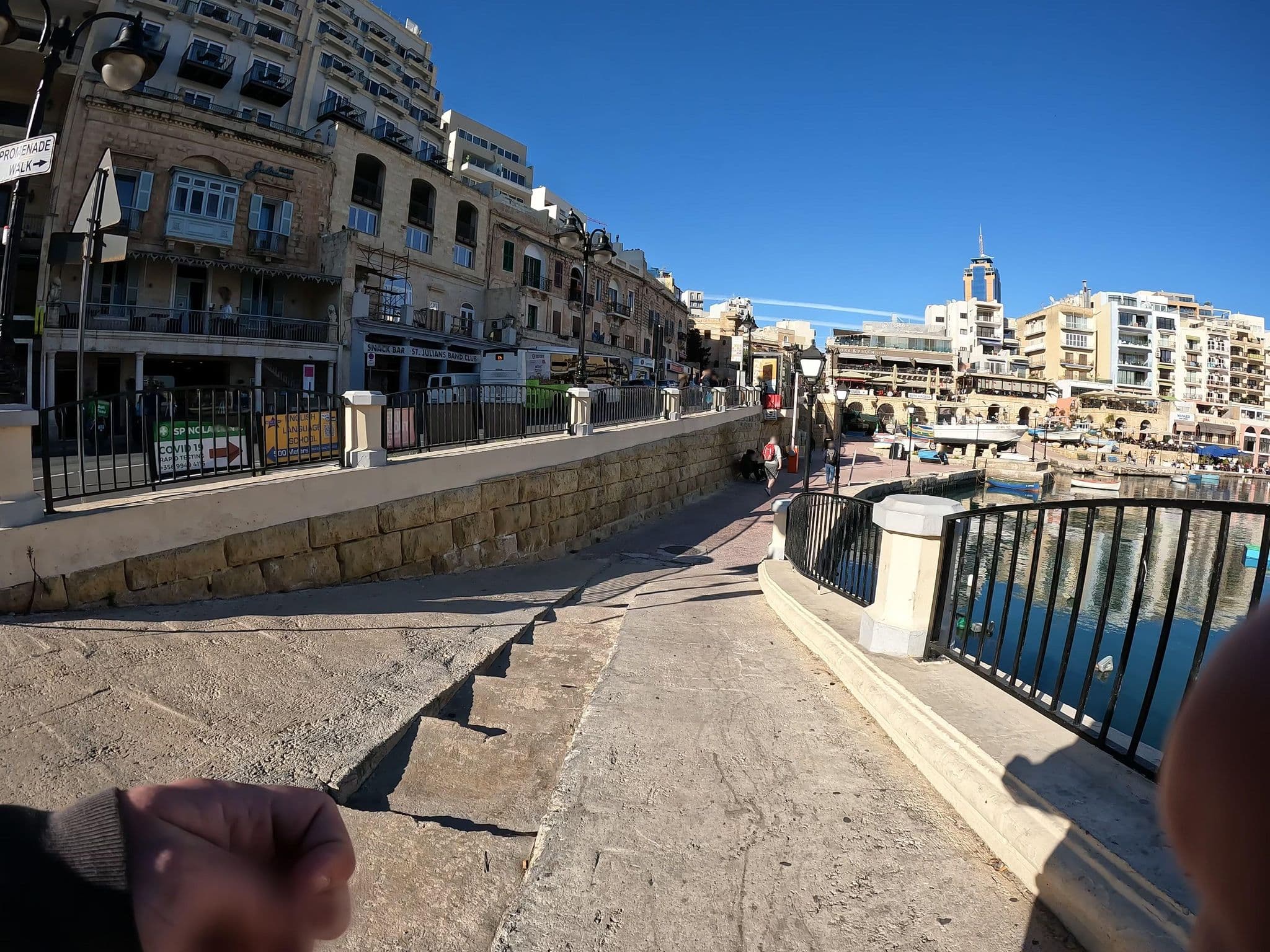Street view near Rooftop Pool - Hotel Juliani, San Ġiljan — © erias (CC BY-SA · Mapillary)