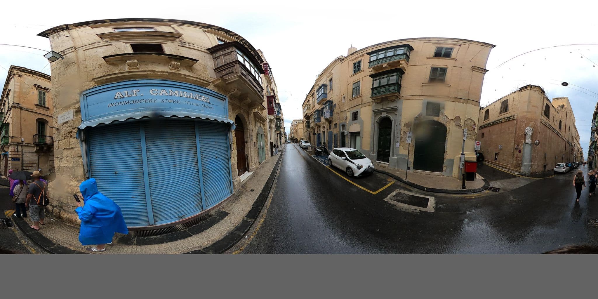 Street view near Palazzo Paolına, Valletta — © richlv (CC BY-SA · Mapillary)
