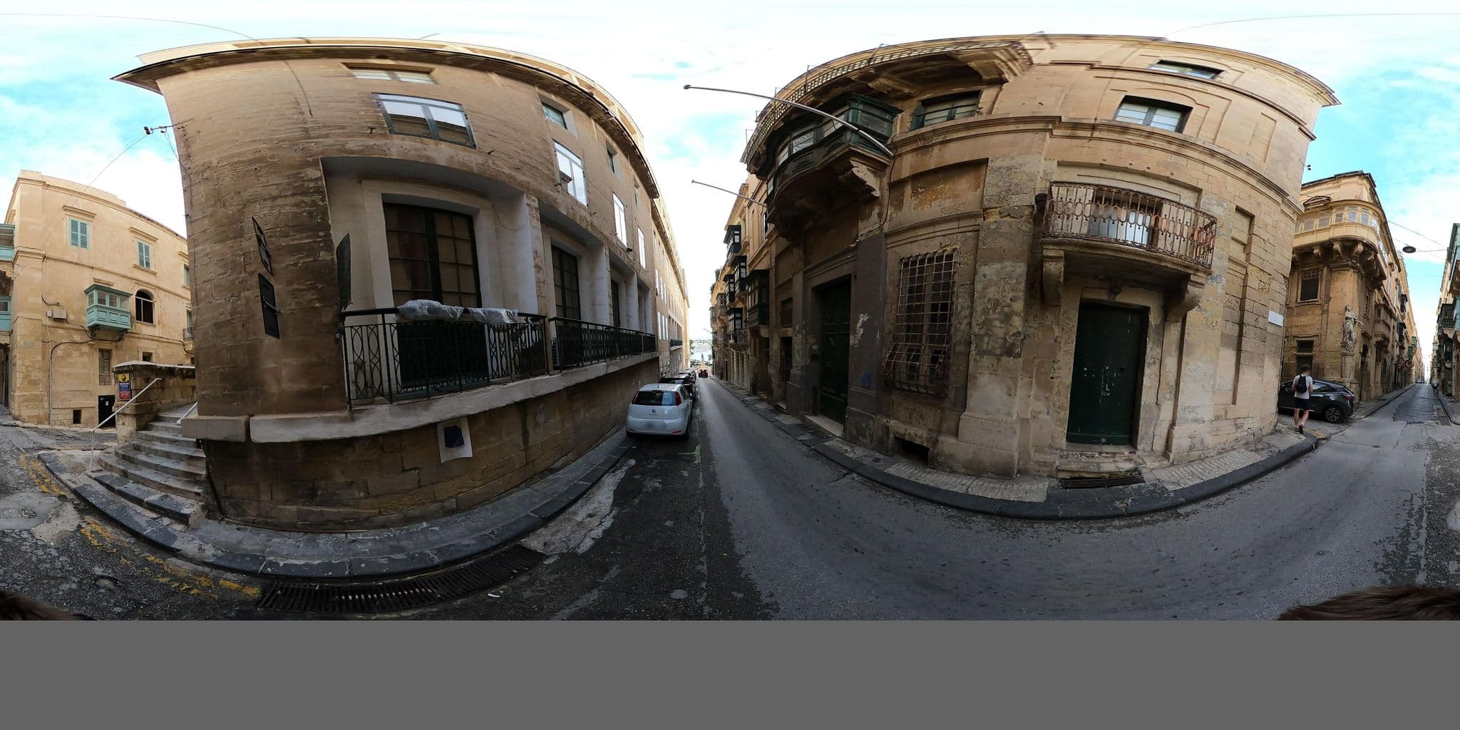 Street view near Rose Of Rhodes, Valletta — © richlv (CC BY-SA · Mapillary)