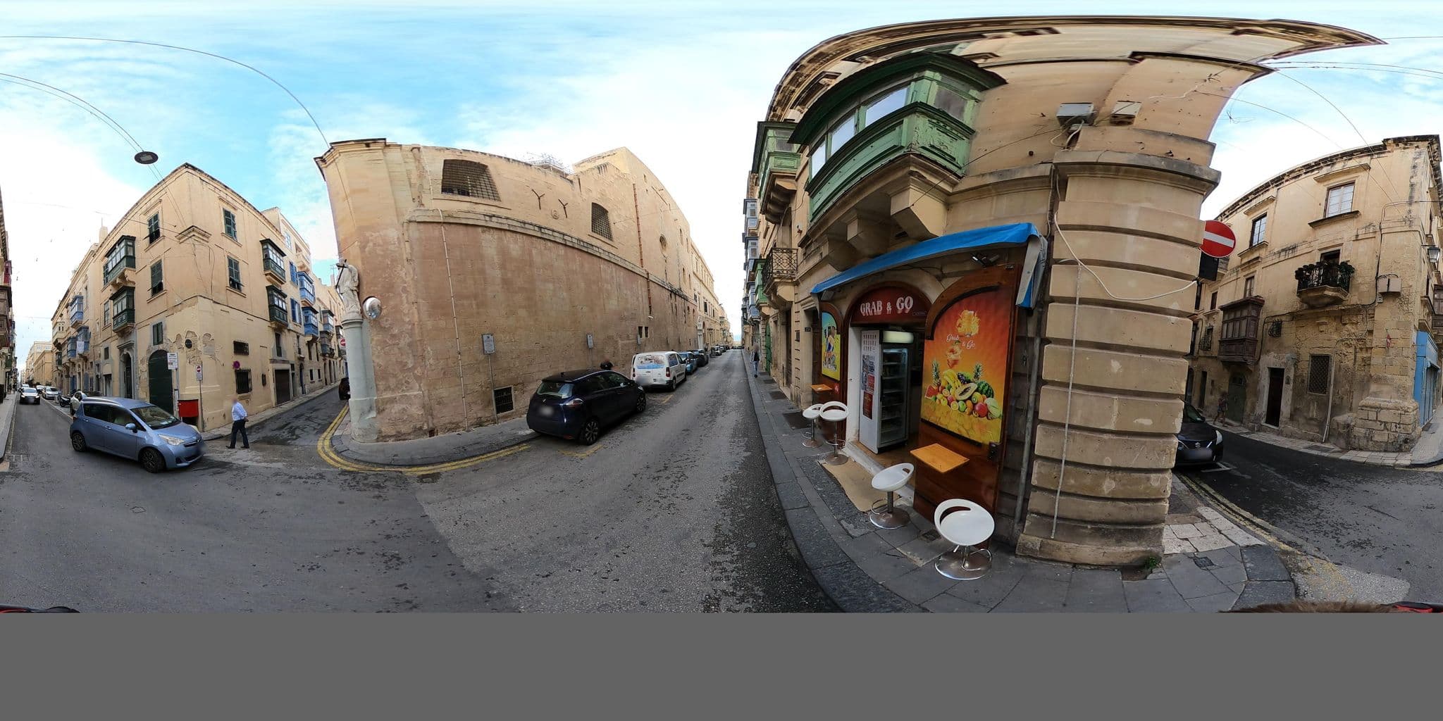Street view near Princess Elena, Valletta — © richlv (CC BY-SA · Mapillary)