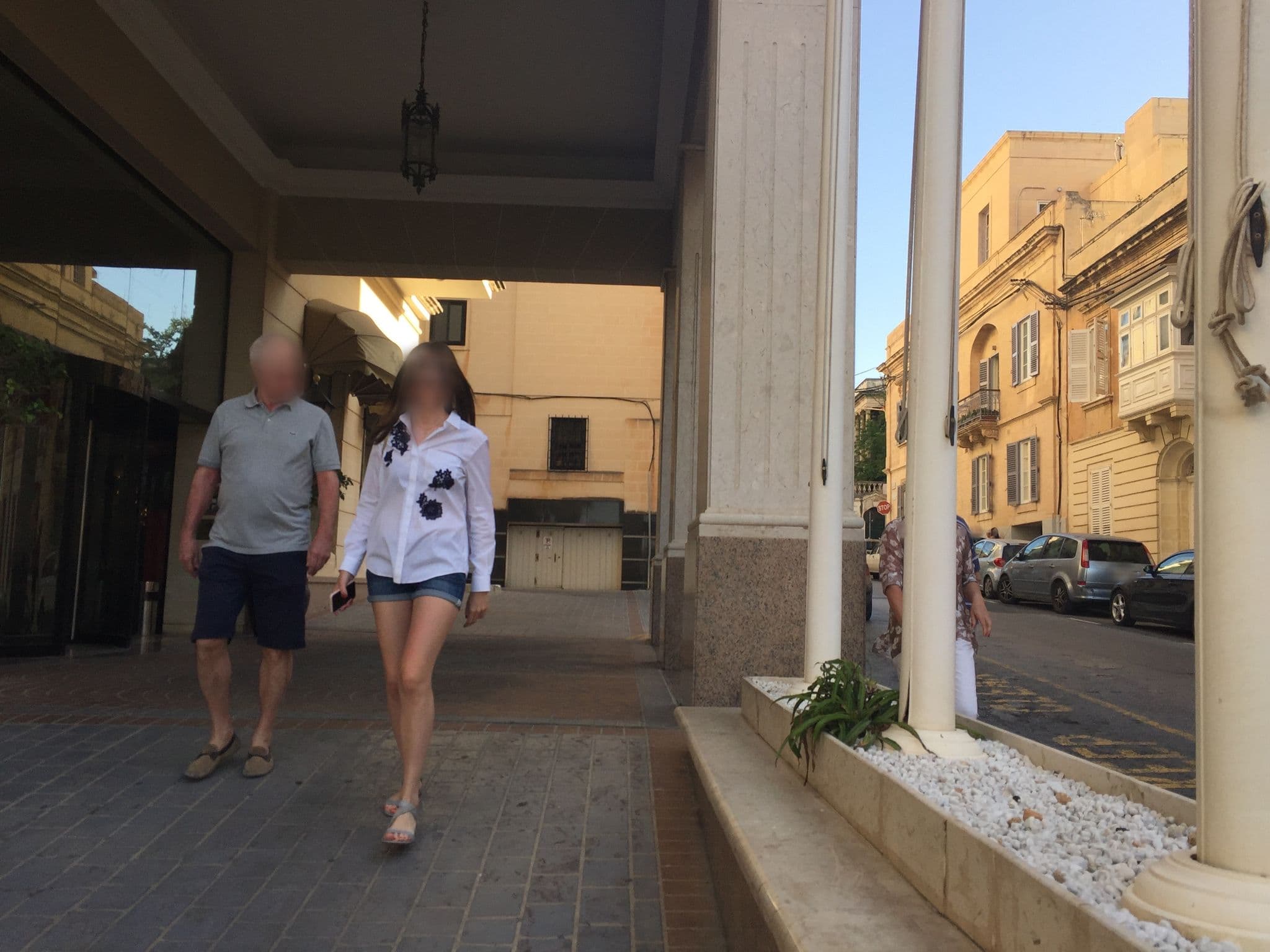 Street view near Victoria Hotel, Sliema — © richlv (CC BY-SA · Mapillary)
