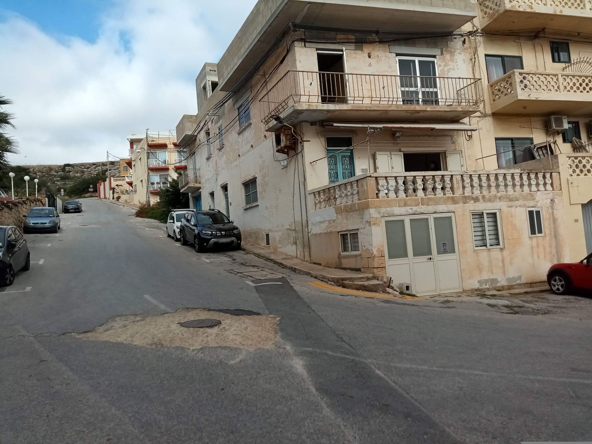 Street view near Porto Azzurro Holiday Complex, Mellieħa — © annekaro (CC BY-SA · Mapillary)