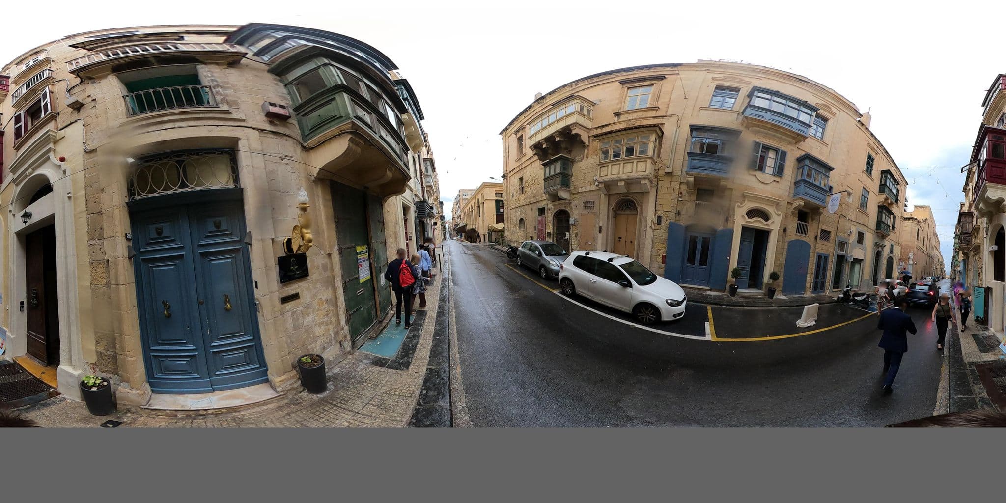 Street view near Babel Suites, Valletta — © richlv (CC BY-SA · Mapillary)