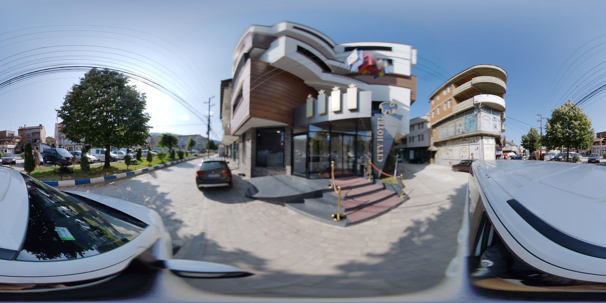 Street view near Hotel Butro, Prizren — © mapconcierge (CC BY-SA · Mapillary)
