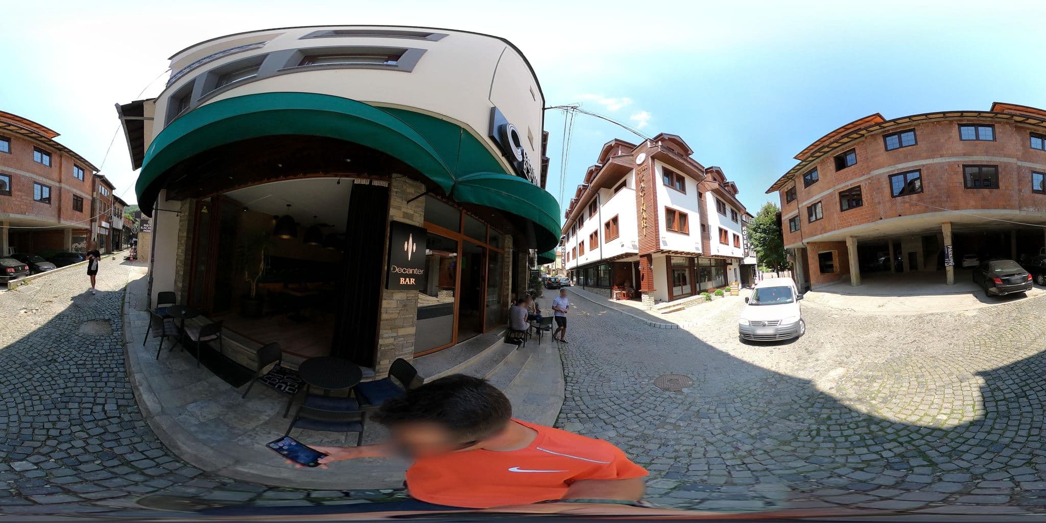 Street view near Centrum Hotel Prizren, Prizren — © asturksever (CC BY-SA · Mapillary)