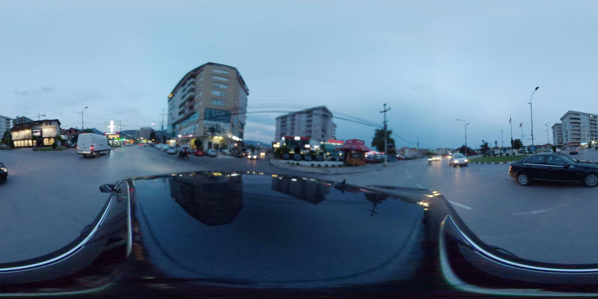 Street view near Sky Hotel, Prizren — © mapconcierge (CC BY-SA · Mapillary)